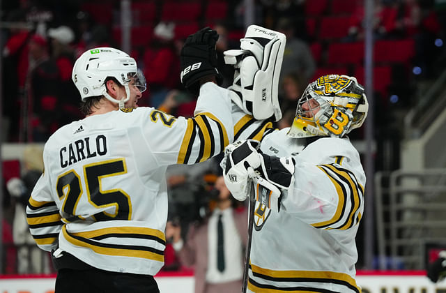 NHL: Boston Bruins at Carolina Hurricanes