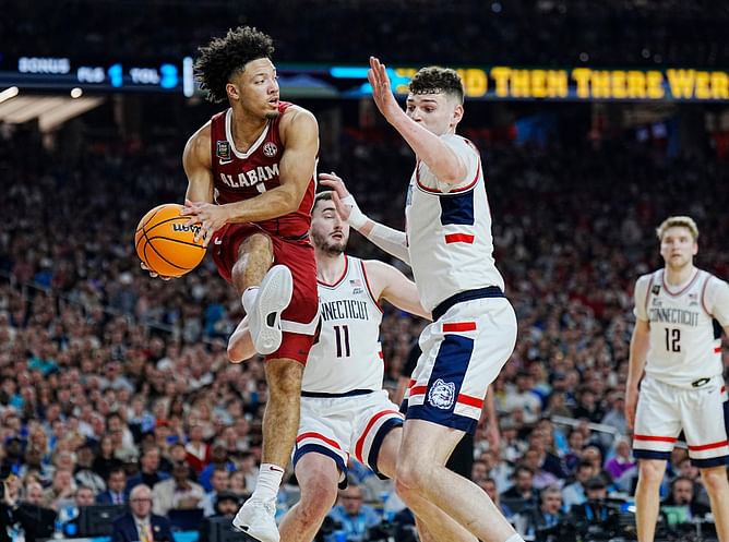 "All in on this draft process" - Alabama guard Mark Sears responds to questions over potential return to college in 2024