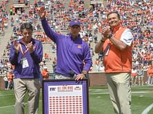 WATCH: Clemson HC Dabo Swinney gives back to the community with a special visit to Prisma Health Children’s Hospital