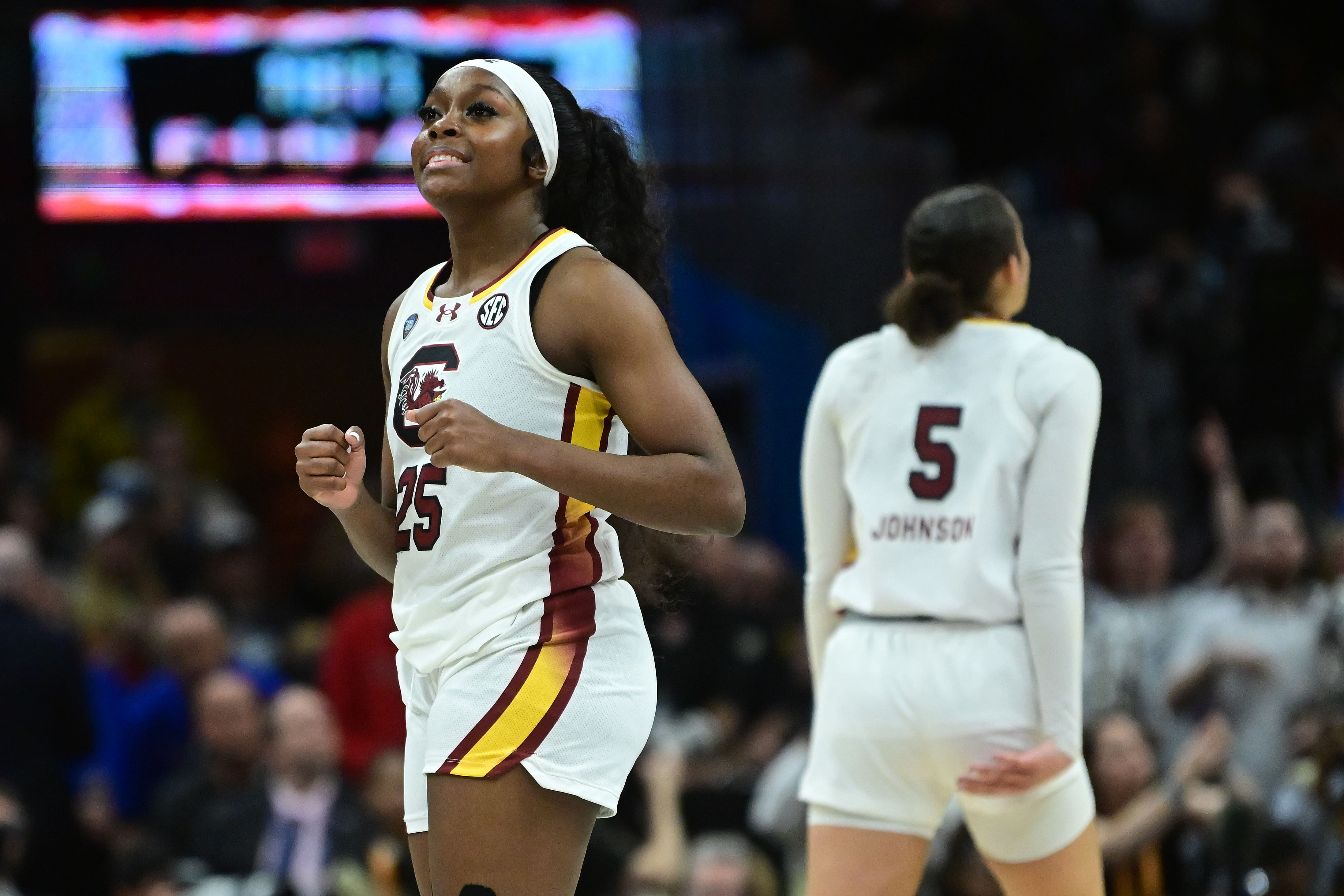 “A lot of people would have quit” : South Carolina star Raven Johnson ...