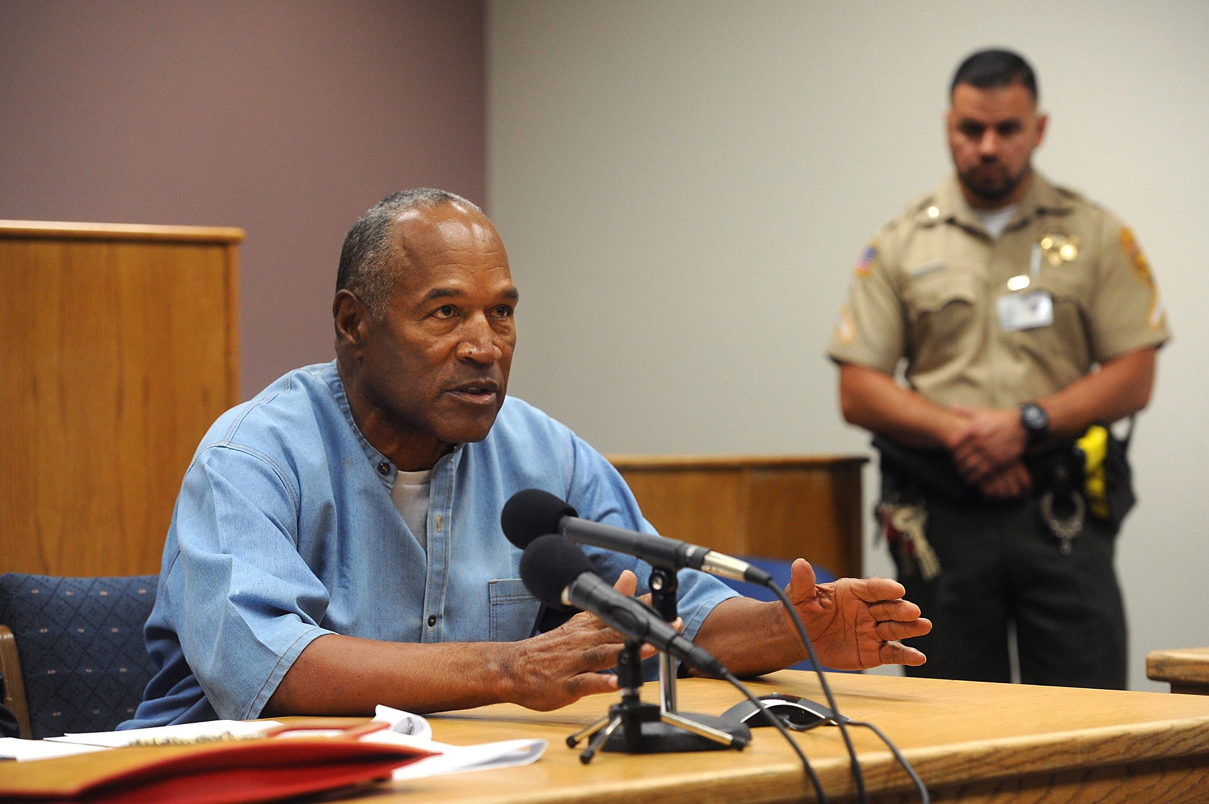 OJ Simpson argues for his freedom