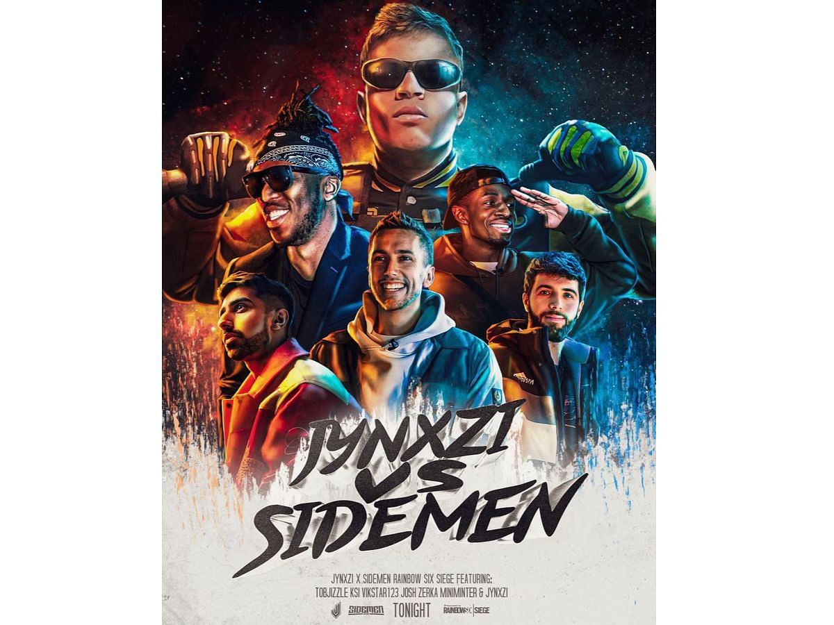 Streamer to take on the Sidemen on R6S (Image via X)