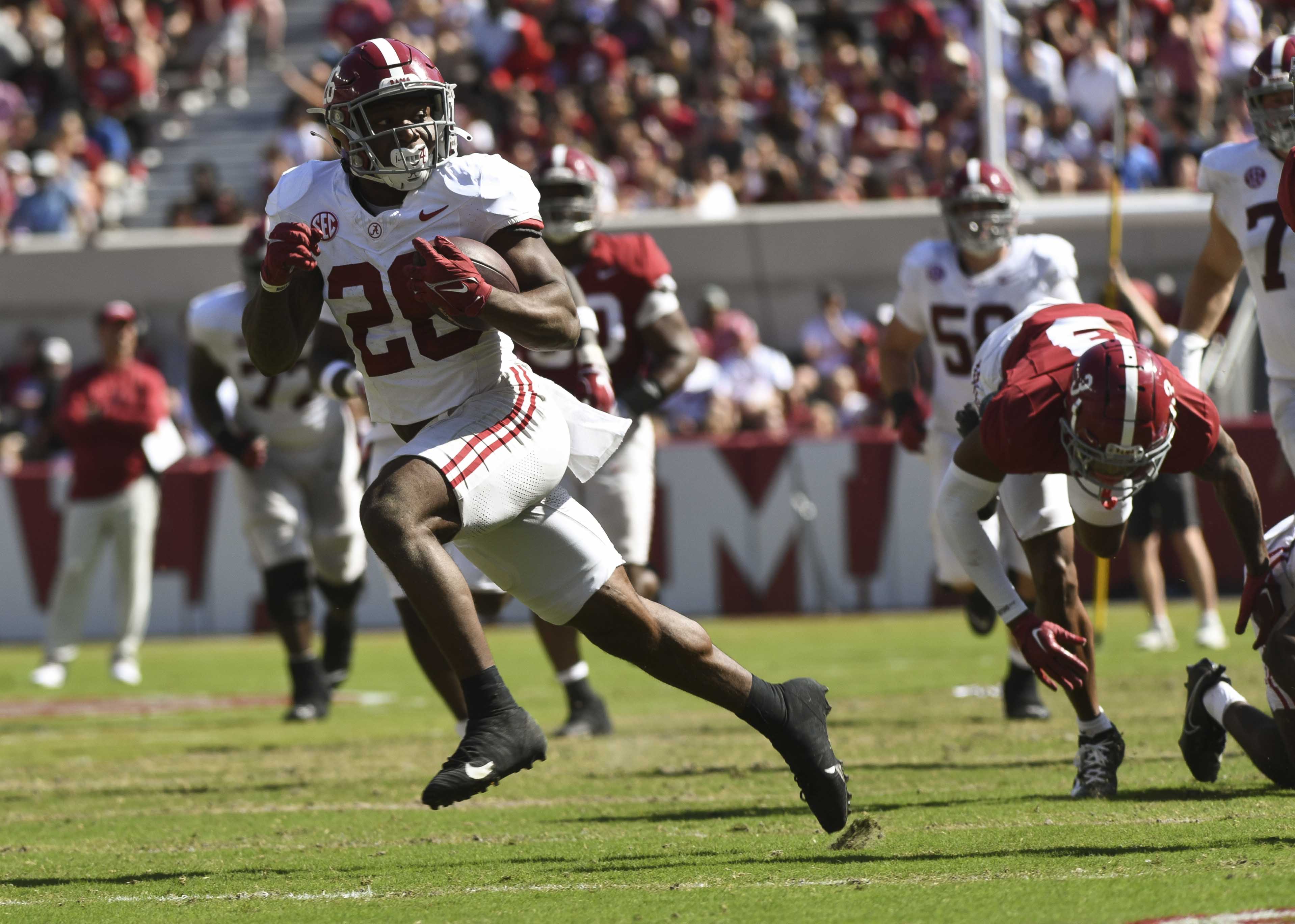 NCAA Football: Alabama spring game