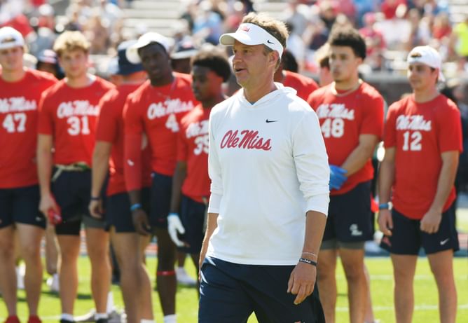 “1-0 is all that matters. Beat Furman”- $14M worth Lane Kiffin has cryptic reaction to Ole Miss’ 2024 schedule