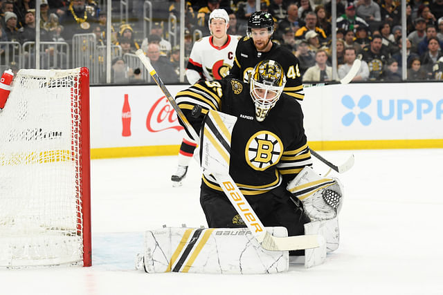 NHL: Ottawa Senators at Boston Bruins