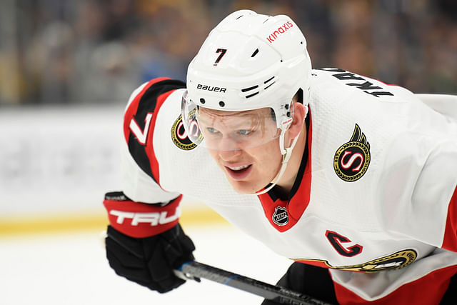 NHL: Ottawa Senators at Boston Bruins