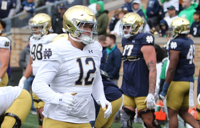 "Notre Dame at 15 is wild": CFB world baffled at RJ Young's post-spring
