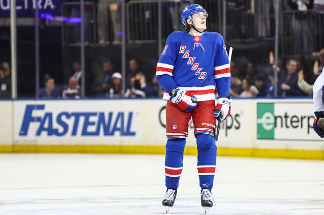 NHL: Stanley Cup Playoffs-Washington Capitals at New York Rangers