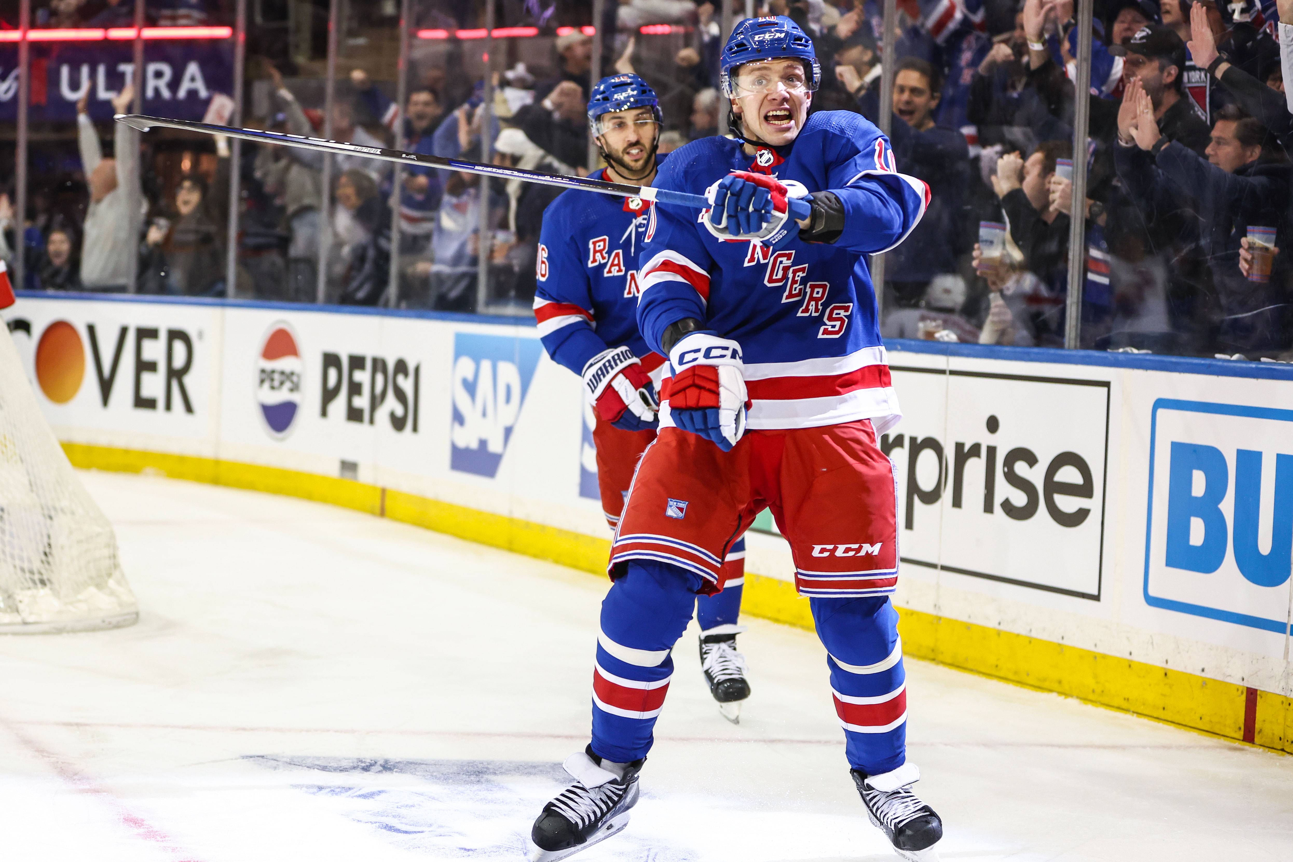 NHL: Stanley Cup Playoffs-Washington Capitals at New York Rangers