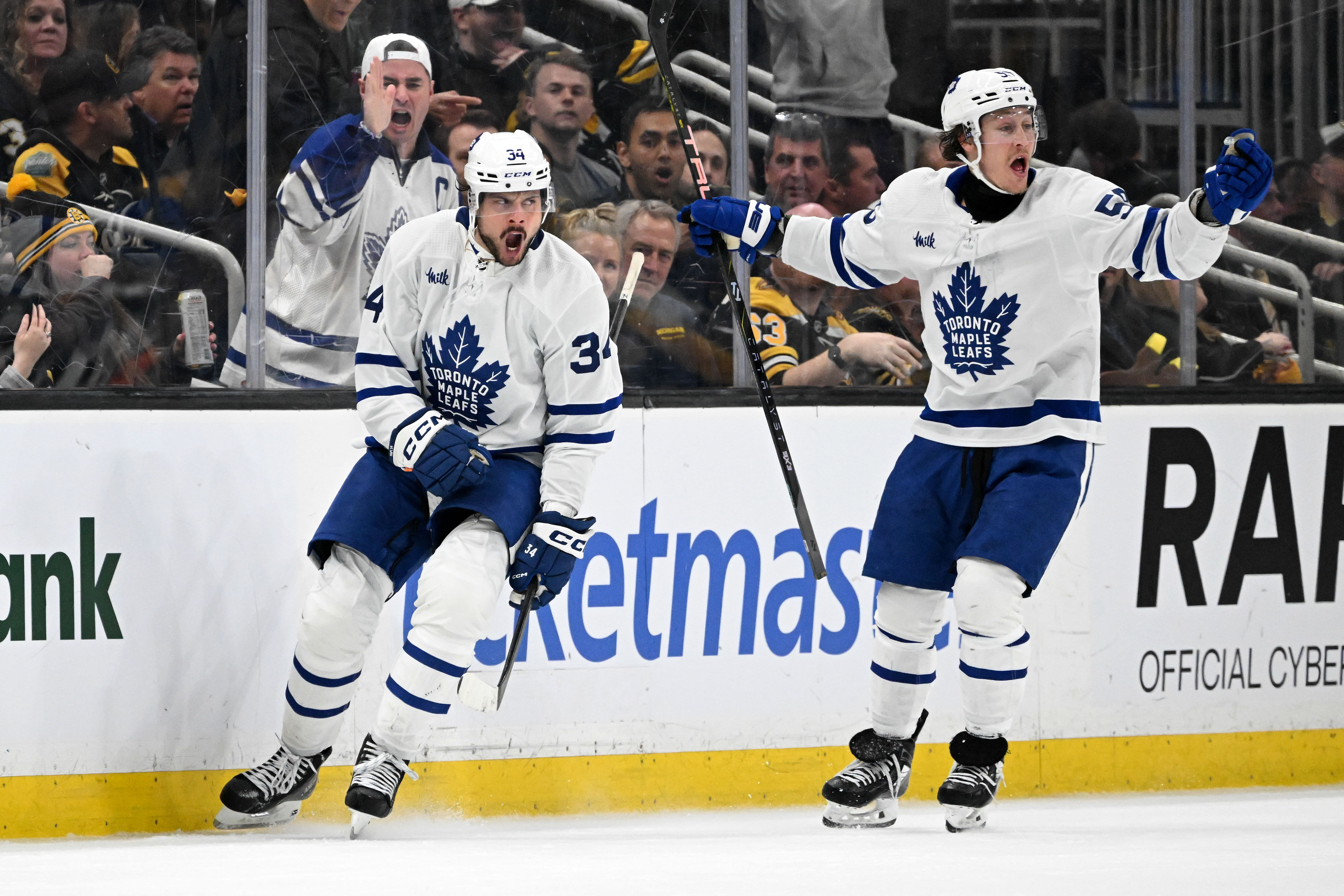 NHL: Stanley Cup Playoffs-Toronto Maple Leafs at Boston Bruins