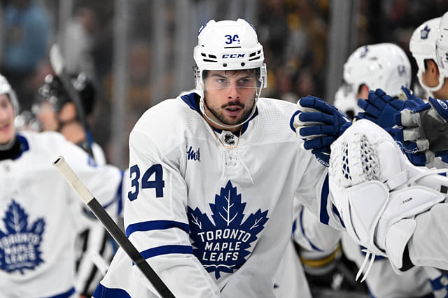 NHL: Stanley Cup Playoffs-Toronto Maple Leafs at Boston Bruins