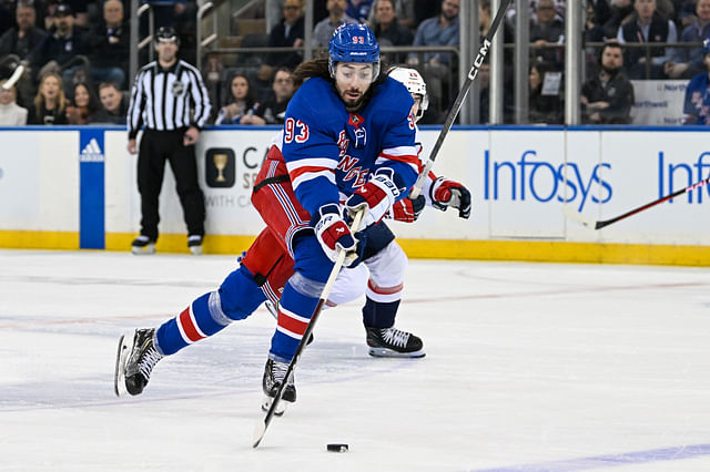 NHL: Stanley Cup Playoffs-Washington Capitals at New York Rangers