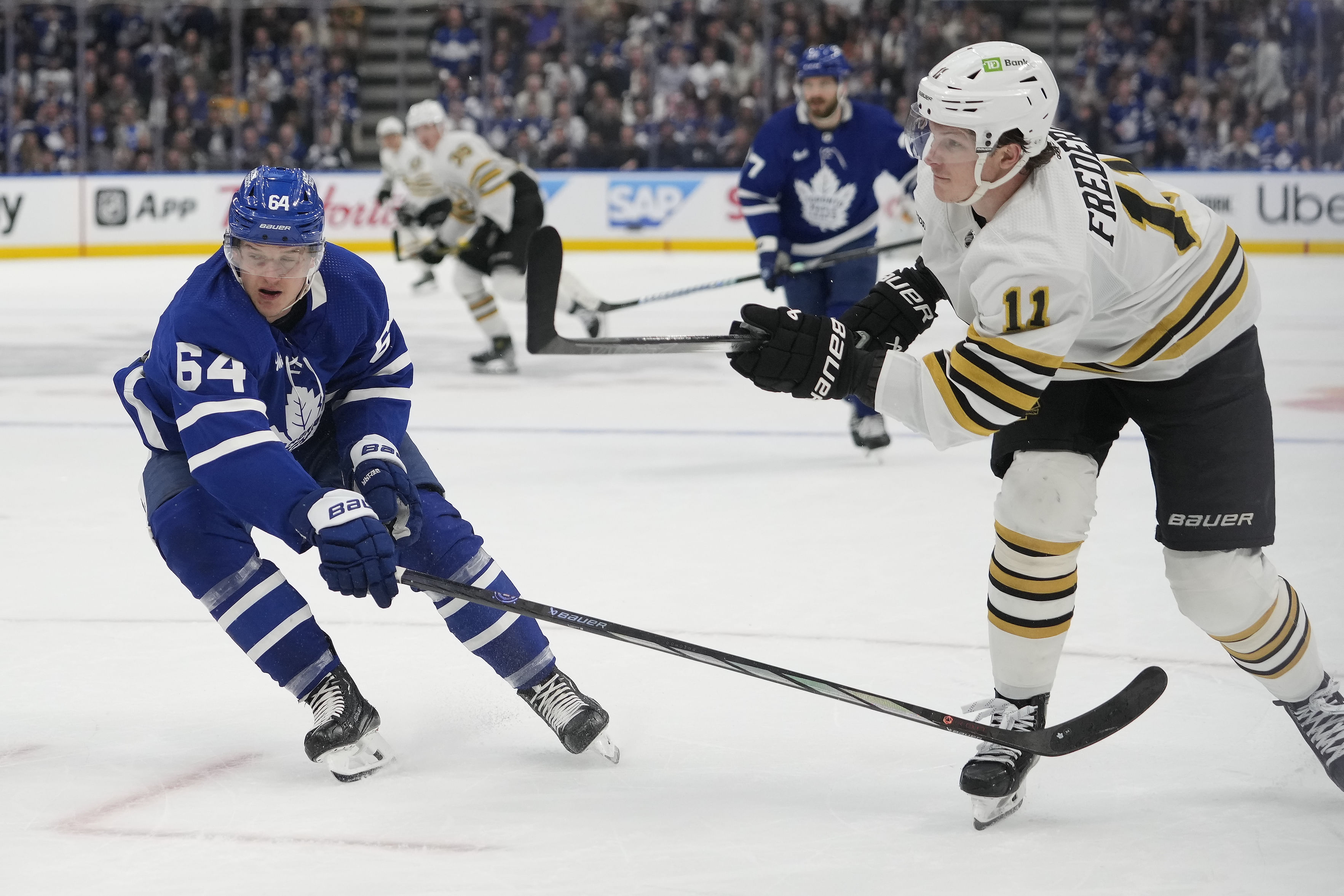 NHL: Stanley Cup Playoffs-Boston Bruins at Toronto Maple Leafs