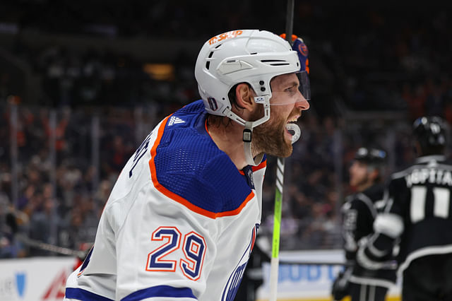 NHL: Stanley Cup Playoffs-Edmonton Oilers at Los Angeles Kings