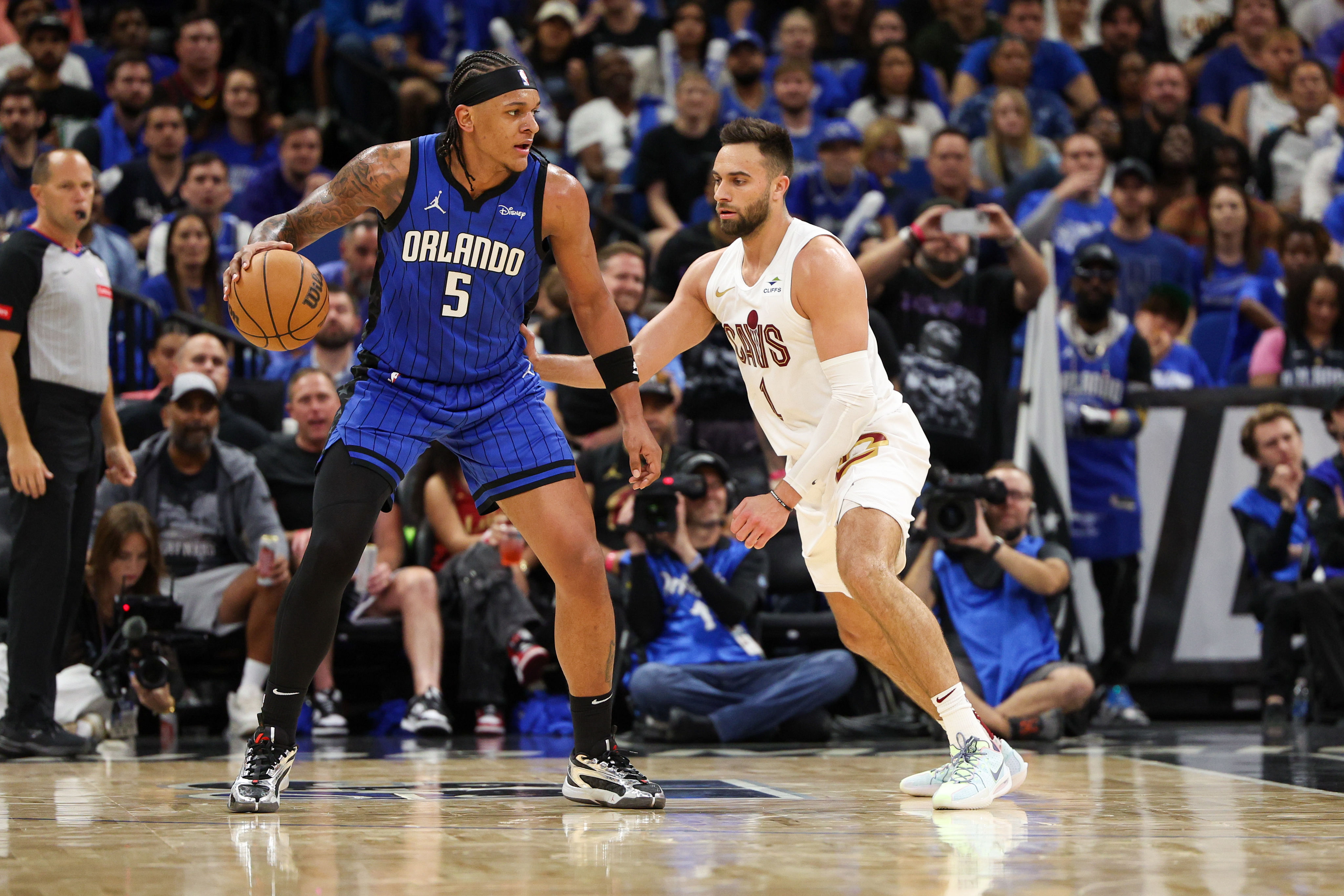 NBA: Playoffs-Cleveland Cavaliers at Orlando Magic