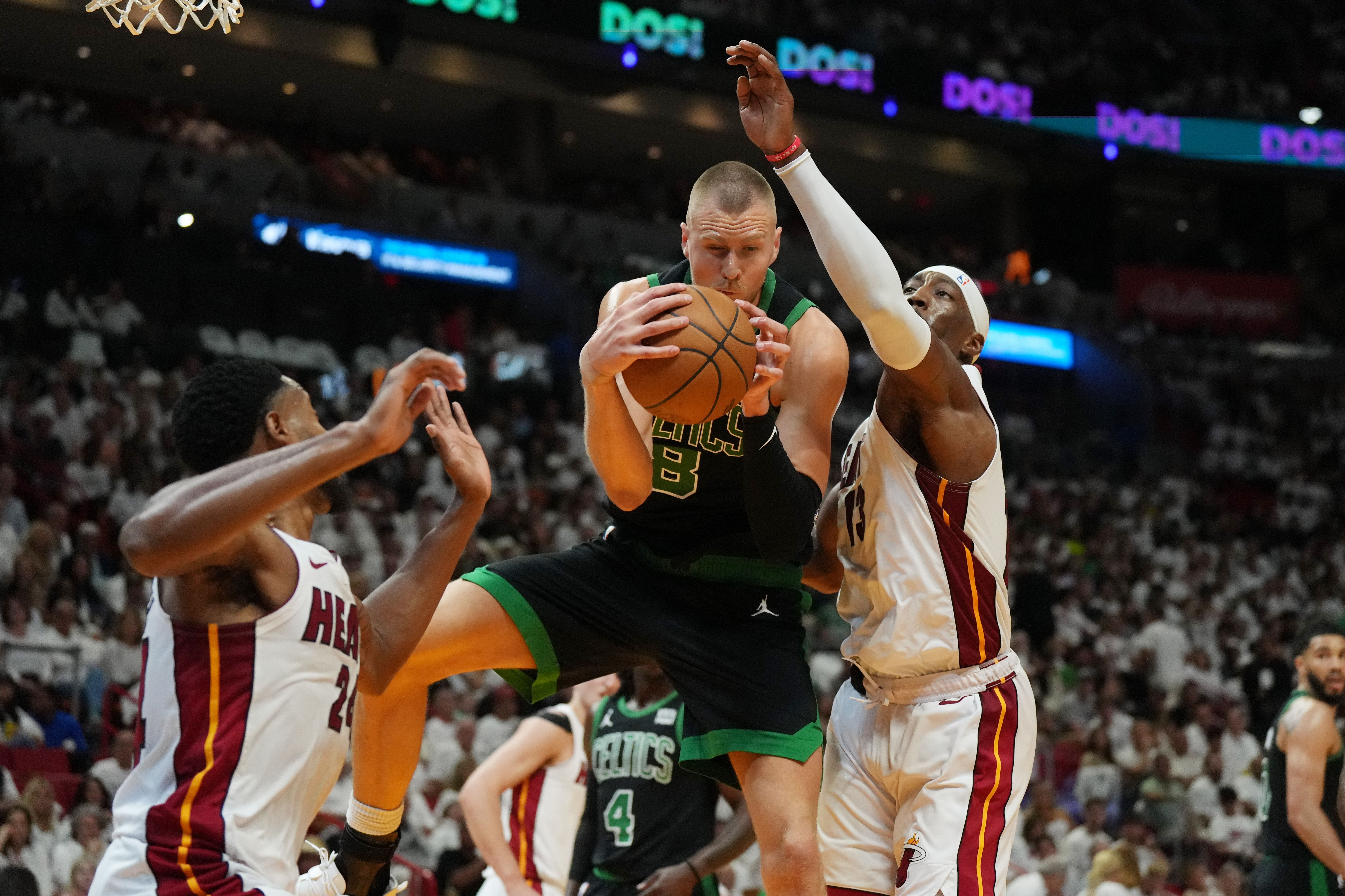 NBA: Playoffs-Boston Celtics at Miami Heat