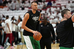 Kristaps Porzingis provides positive injury update as return dates inches closer ahead of NBA Finals: "I'll be back in line soon"