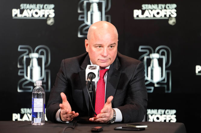 Could Bruins' Jim Montgomery's job be on the line if Boston endures series defeat to Maple Leafs?