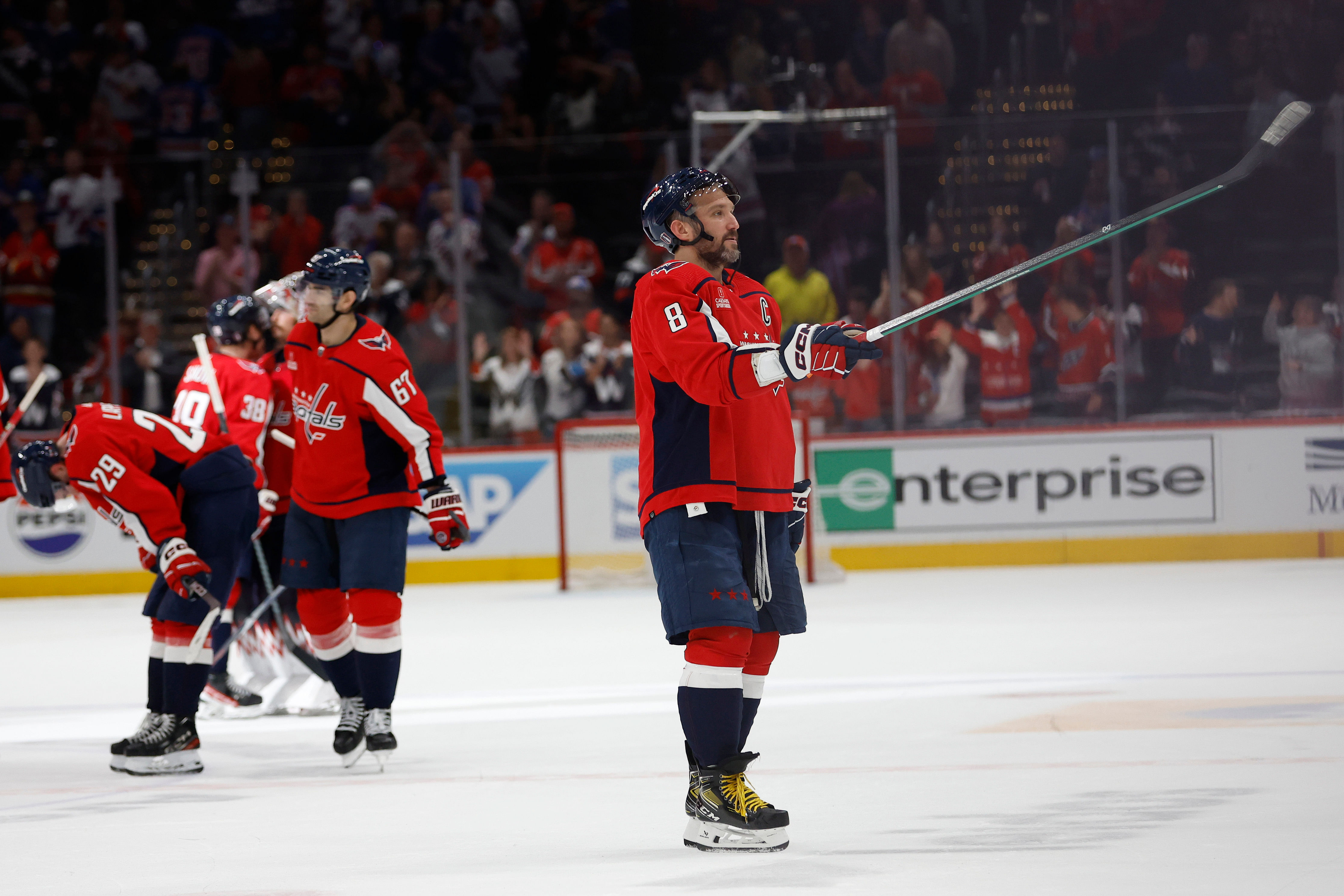 NHL: Stanley Cup Playoffs-New York Rangers at Washington Capitals