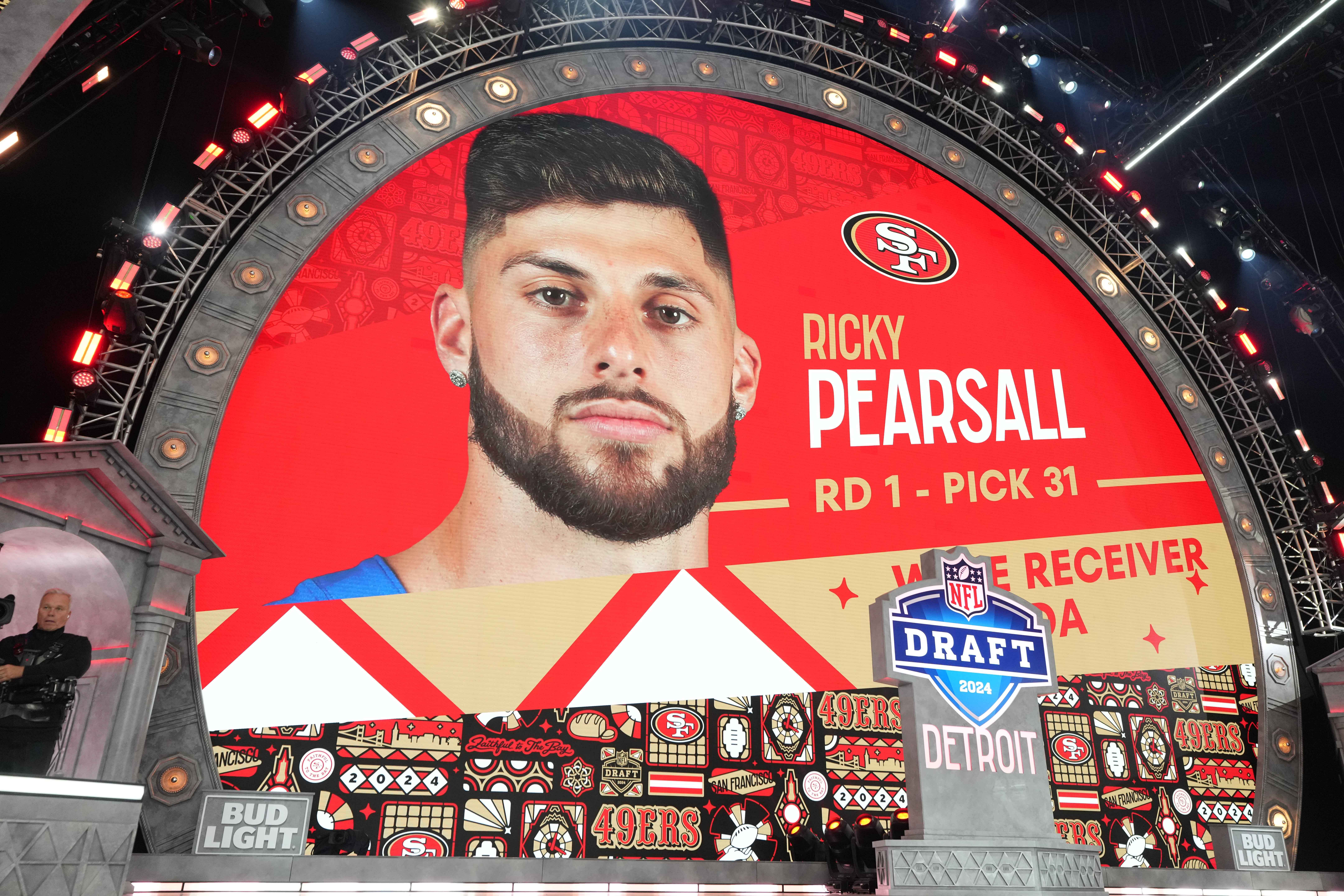 49ers pick Ricky Pearsall