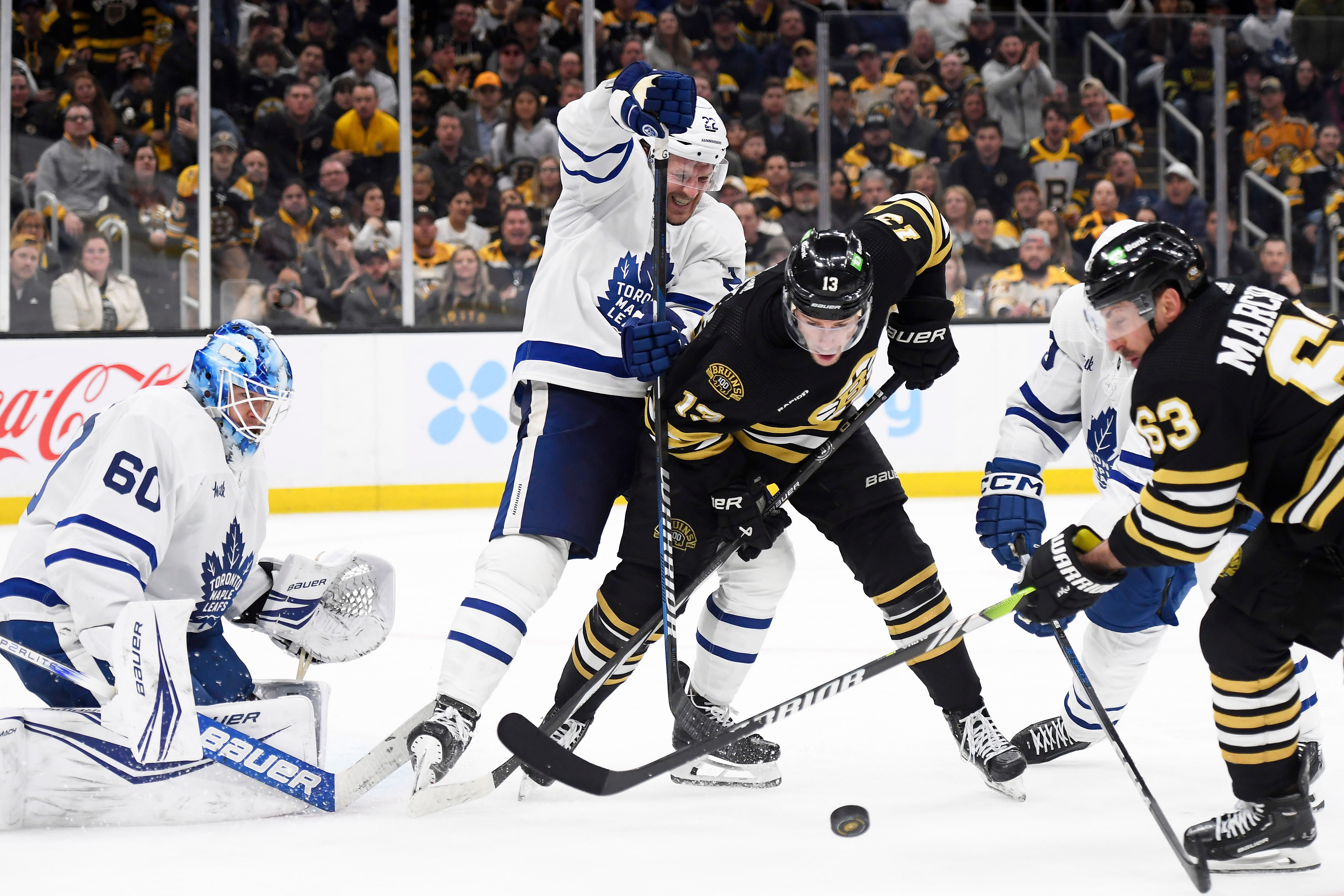 NHL: Toronto Maple Leafs at Boston Bruins