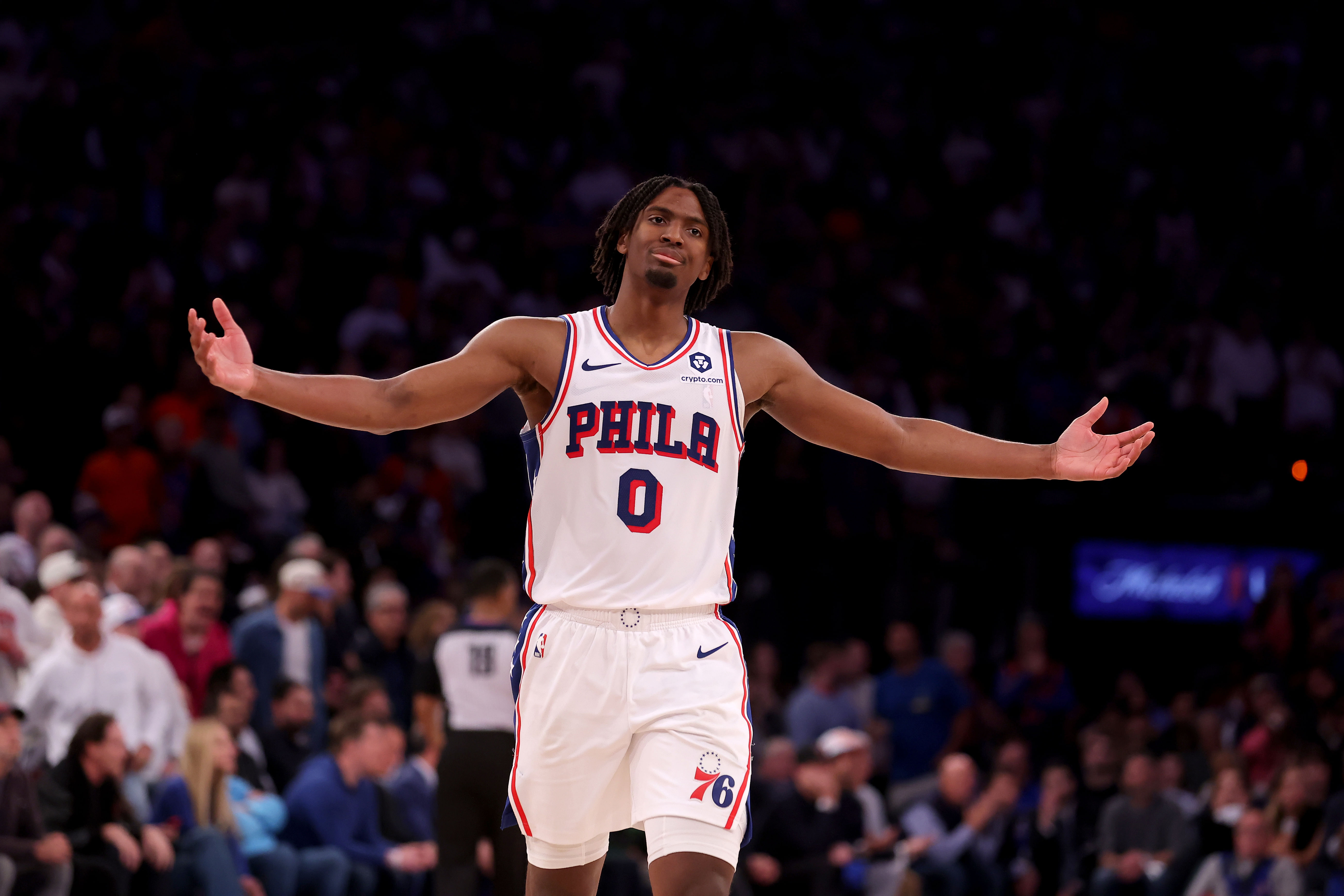 NBA: Playoffs-Philadelphia 76ers at New York Knicks