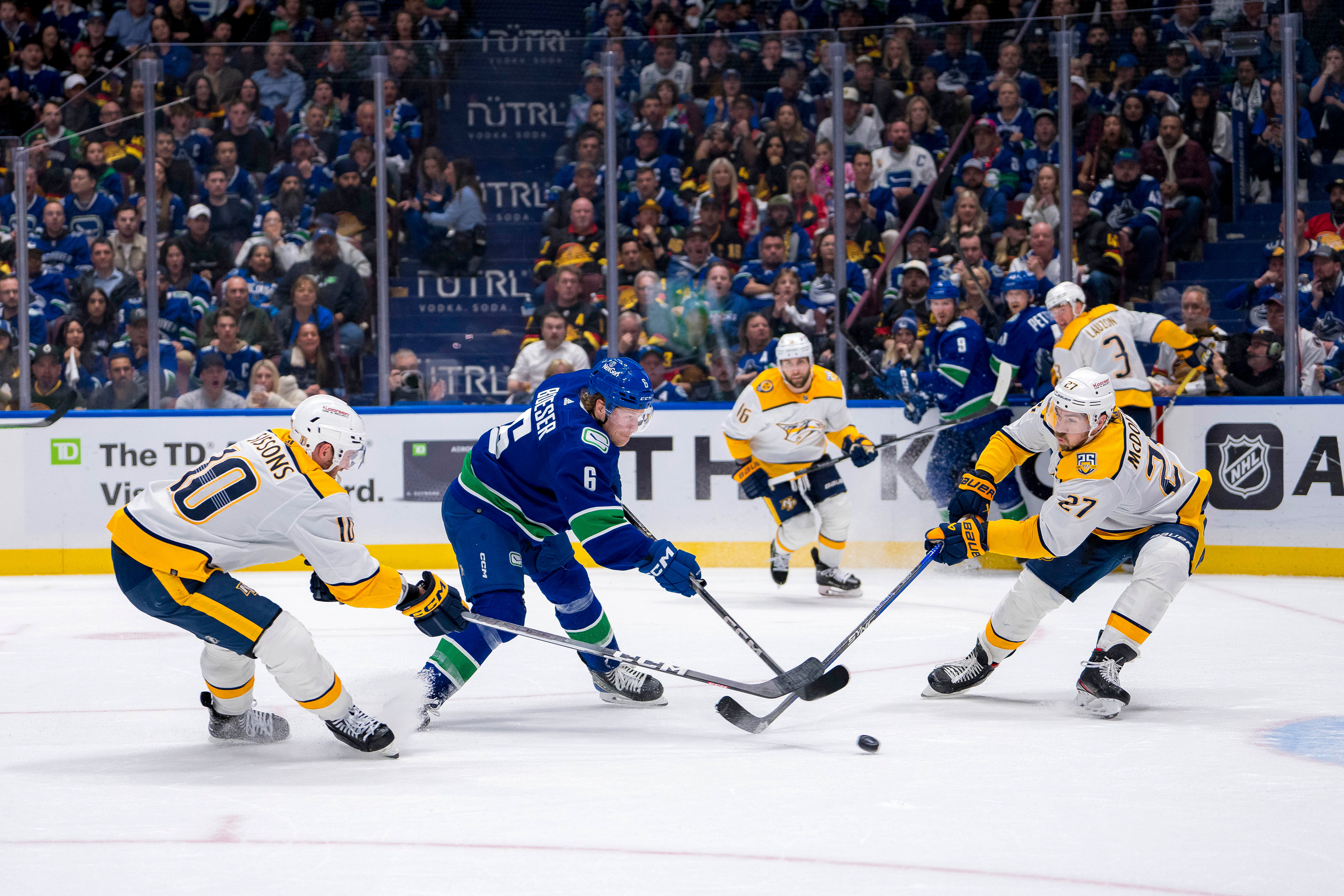 NHL: Stanley Cup Playoffs-Nashville Predators at Vancouver Canucks