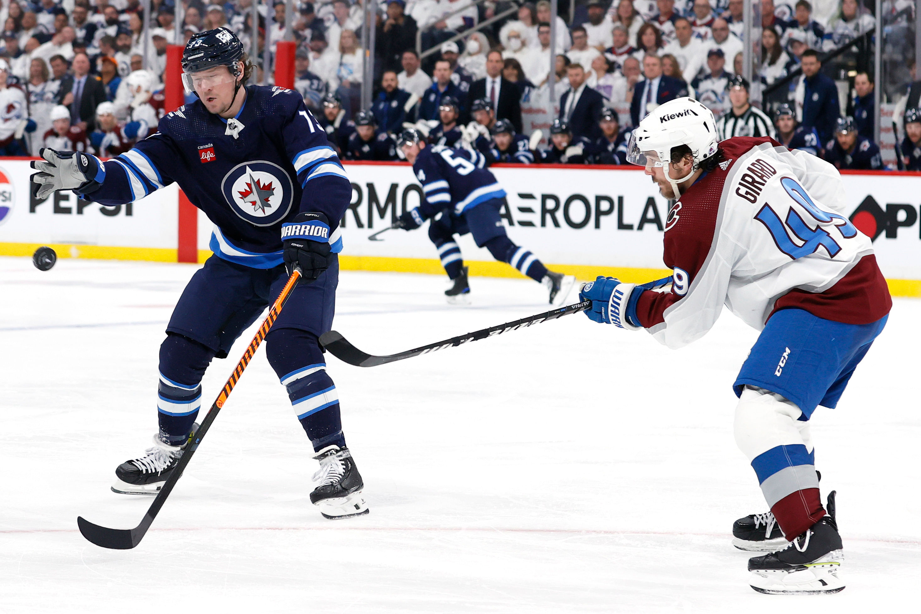 NHL: Stanley Cup Playoffs-Colorado Avalanche at Winnipeg Jets