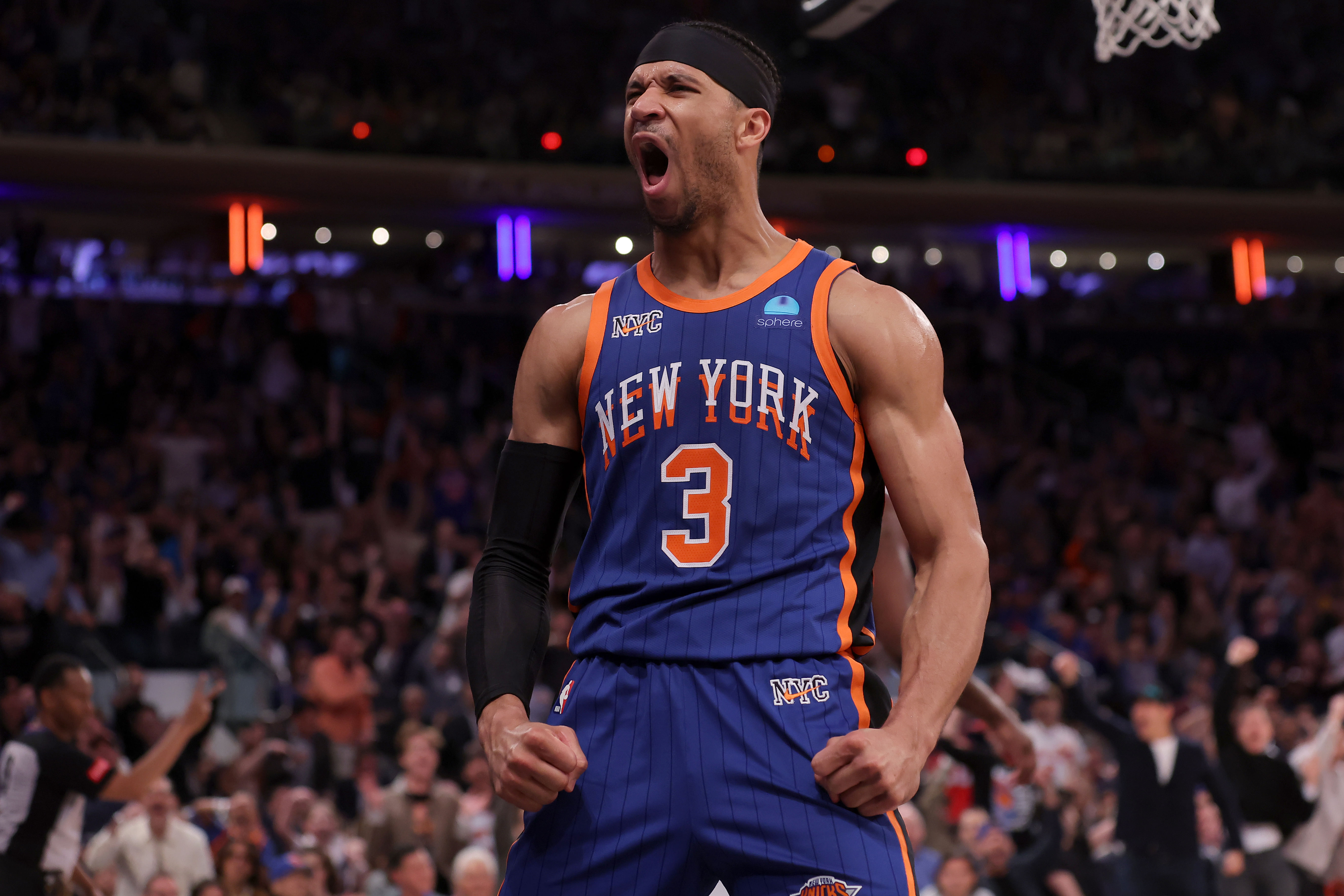 NBA: Playoffs-Philadelphia 76ers at New York Knicks