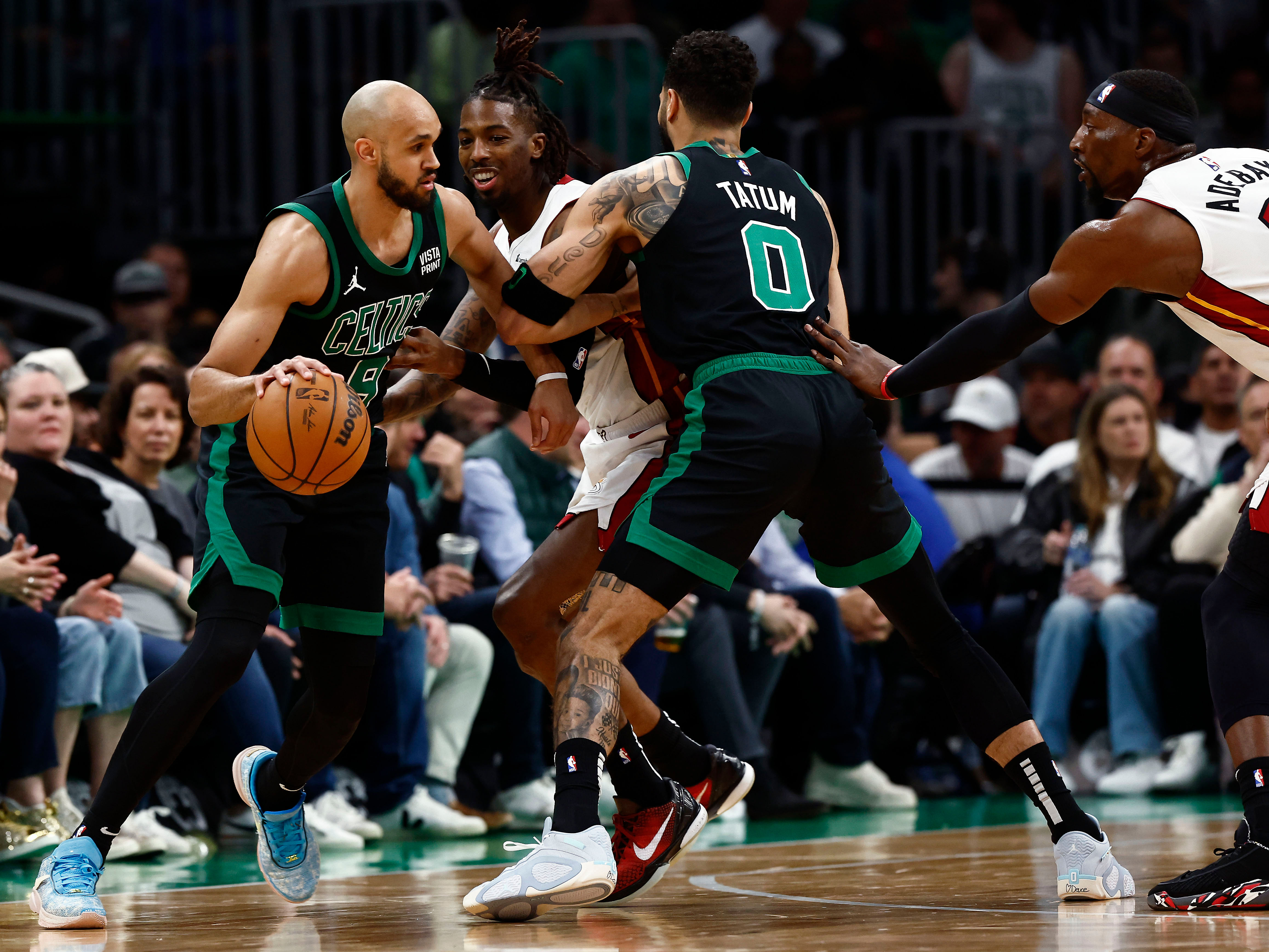 NBA: Playoffs-Miami Heat at Boston Celtics