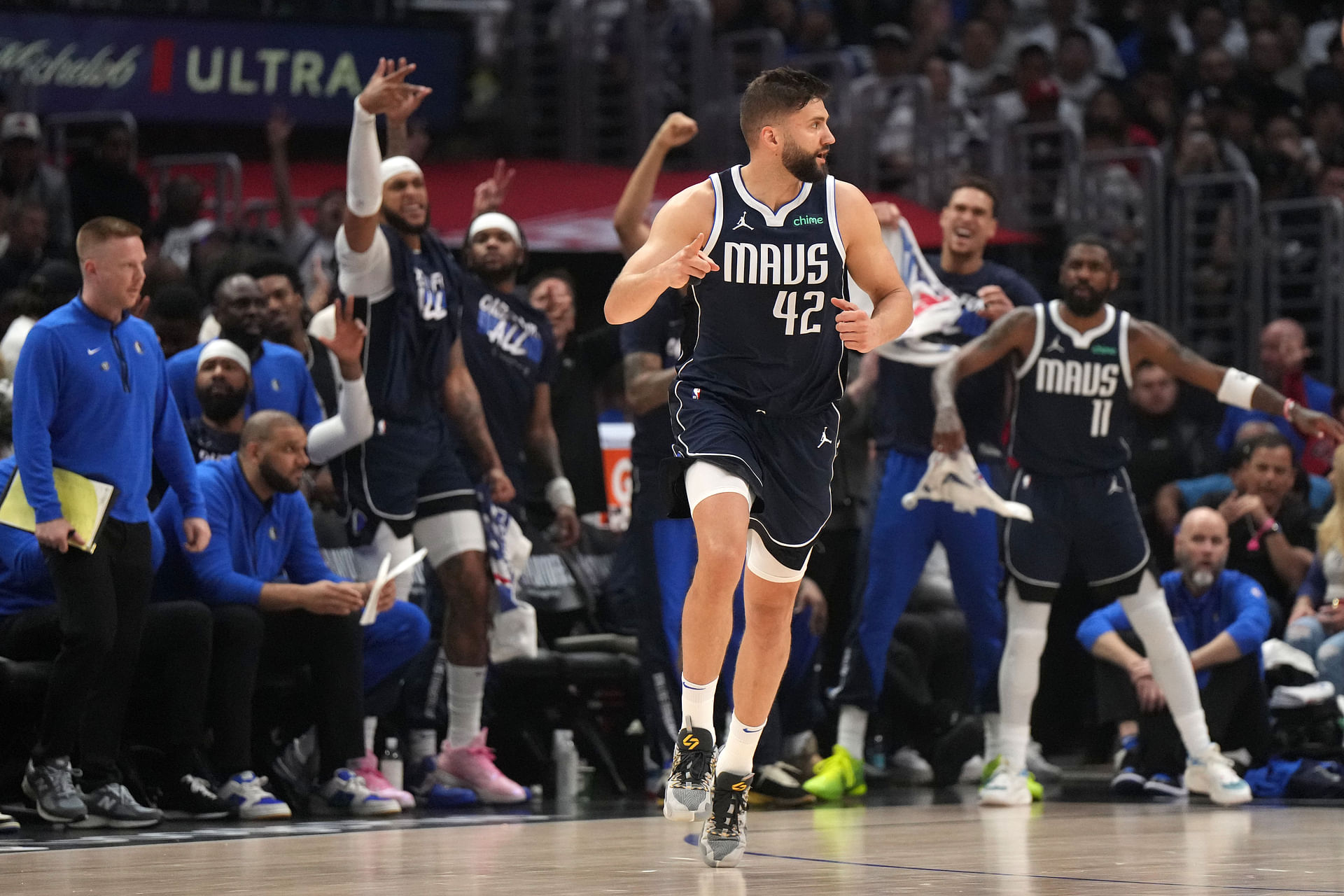 NBA: Playoffs-Dallas Mavericks at Los Angeles Clippers