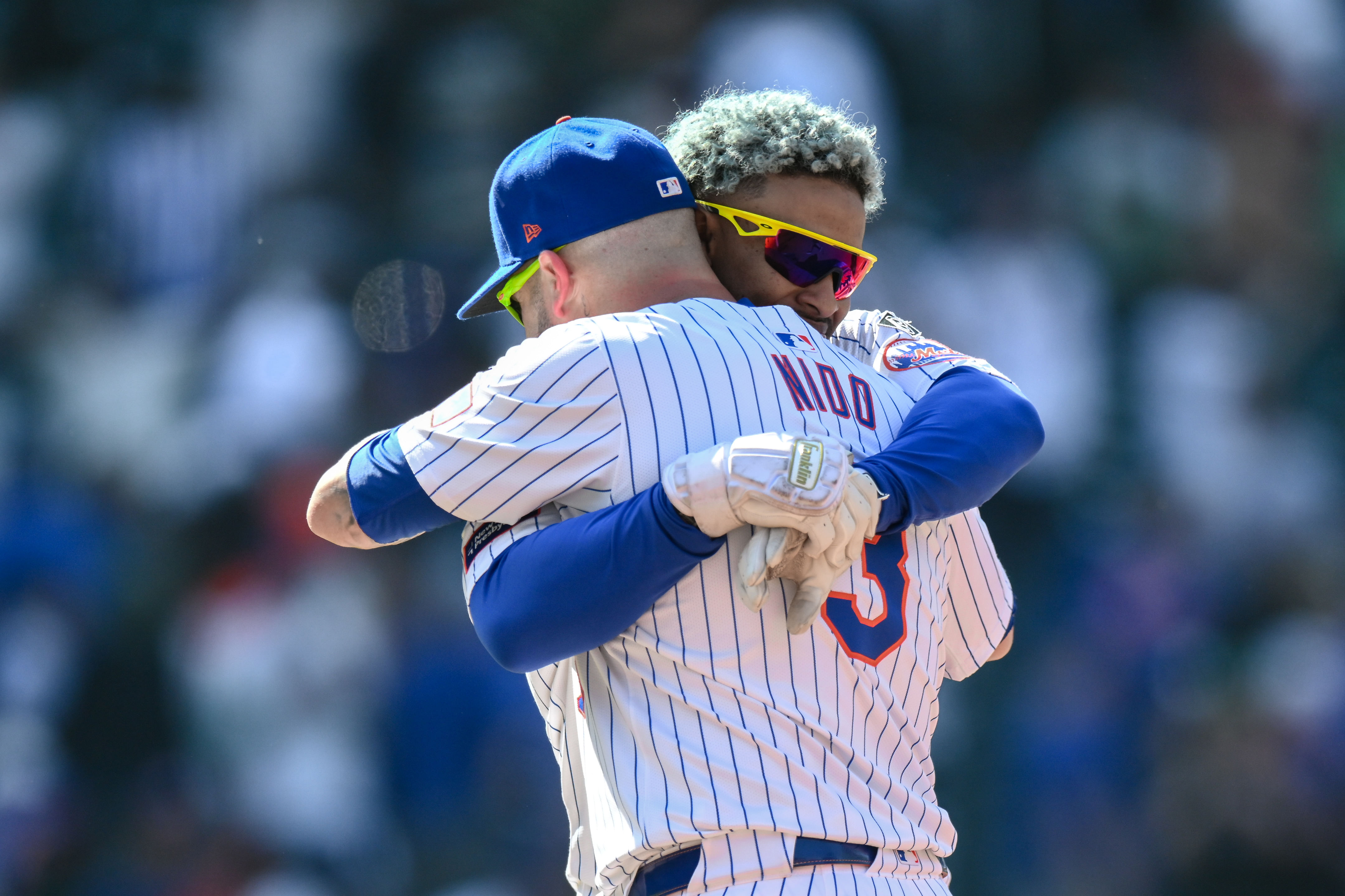 New York Mets - Tomas Nido and Francisco Lindor (Image via USA Today)