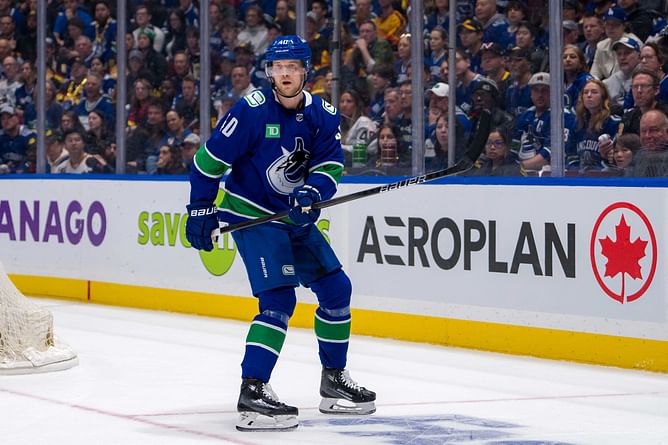 "Petey pooed his pants, same as my toddler" "Matthews 2.0": NHL fans react as Elias Pettersson skips team practice due to illness
