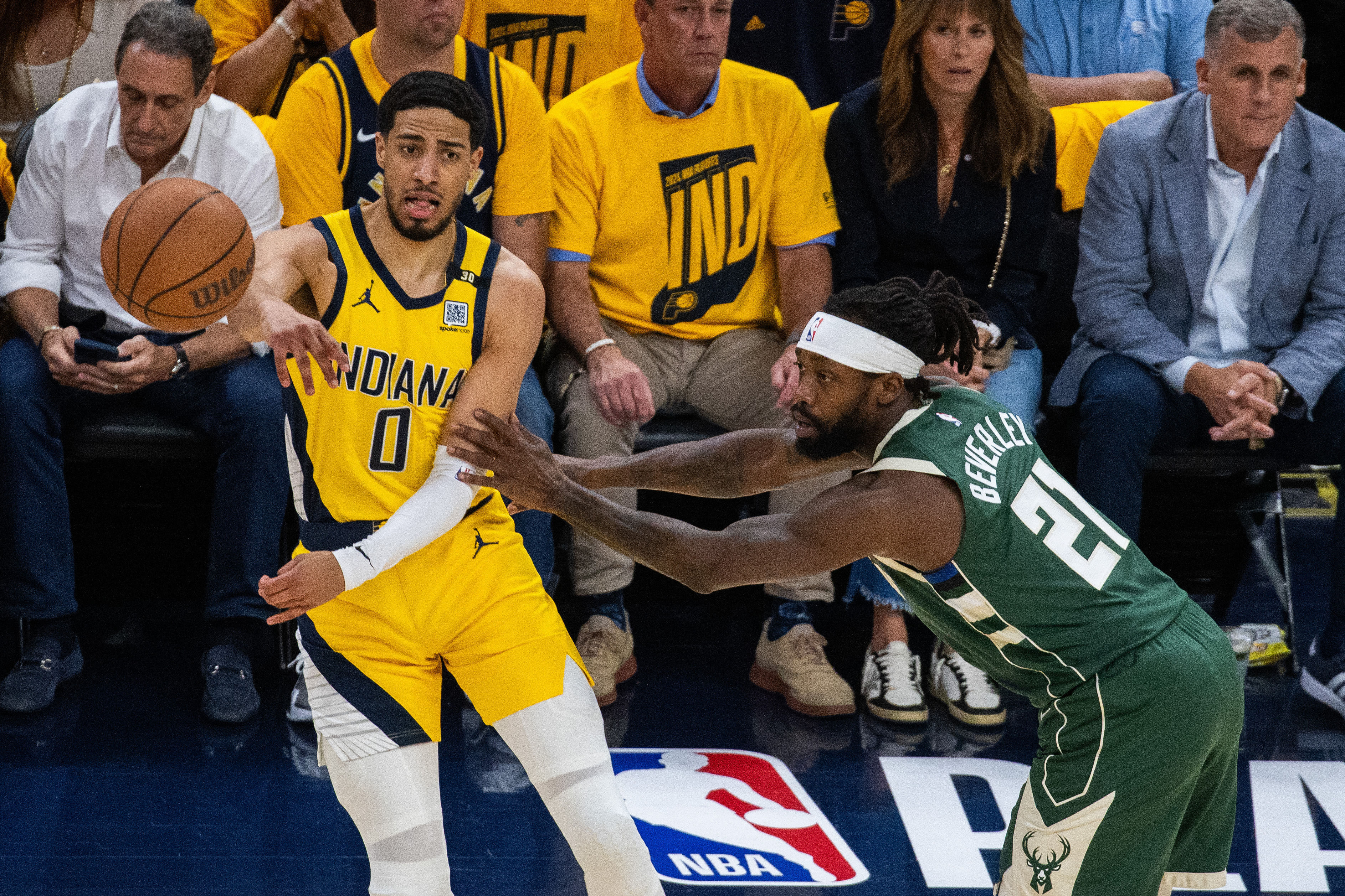 NBA: Playoffs-Milwaukee Bucks at Indiana Pacers