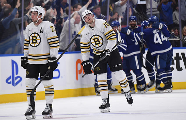 NHL: Stanley Cup Playoffs-Boston Bruins at Toronto Maple Leafs