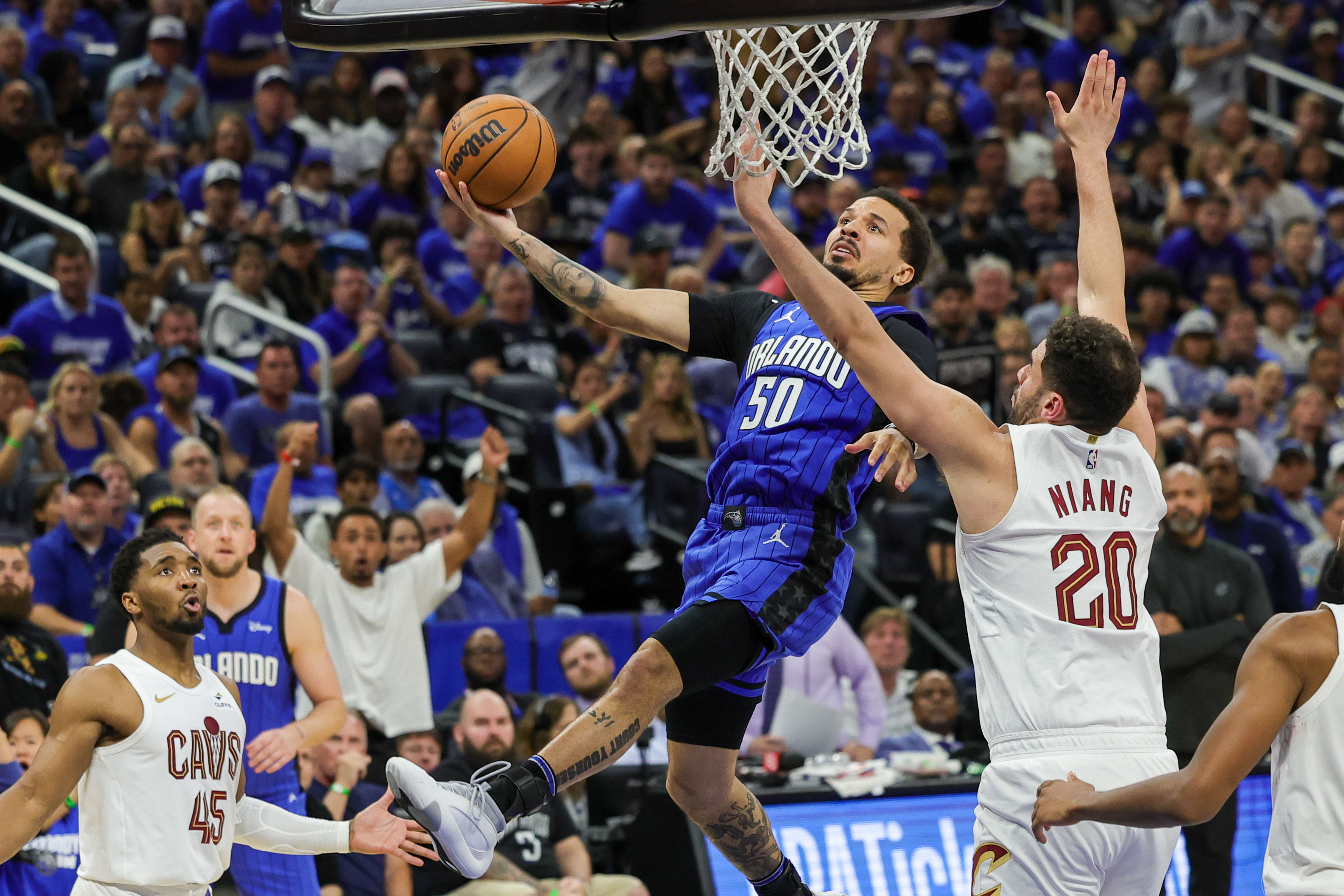 NBA: Playoffs-Cleveland Cavaliers at Orlando Magic