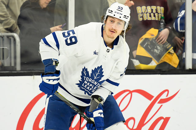 NHL: Stanley Cup Playoffs-Toronto Maple Leafs at Boston Bruins