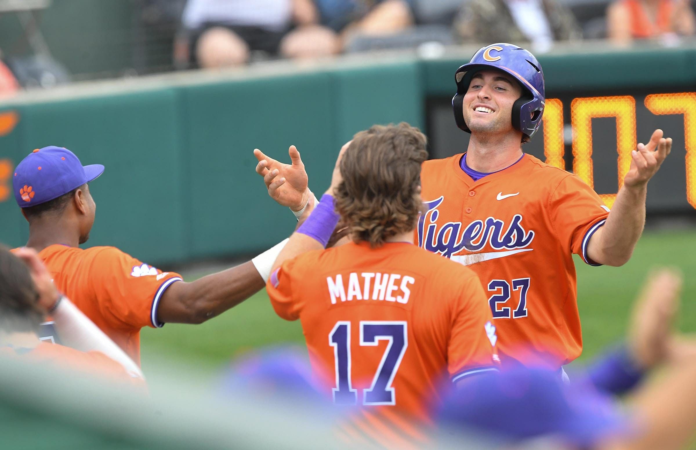 Clemson finishes a tough series at Wake Forest on Sunday.