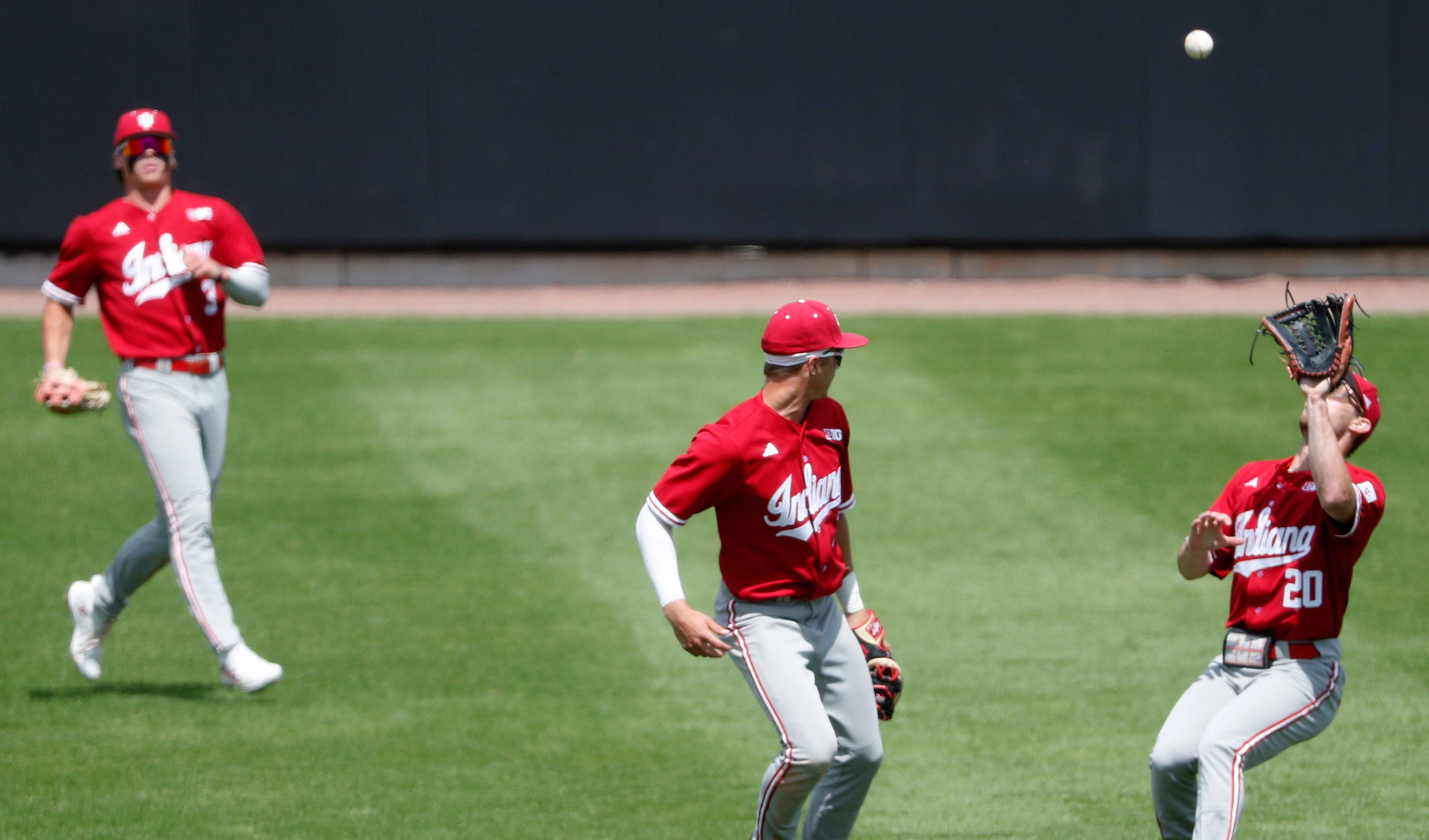Indiana, shown here snagging a short fly, looks headed for the NCAA Tournament.