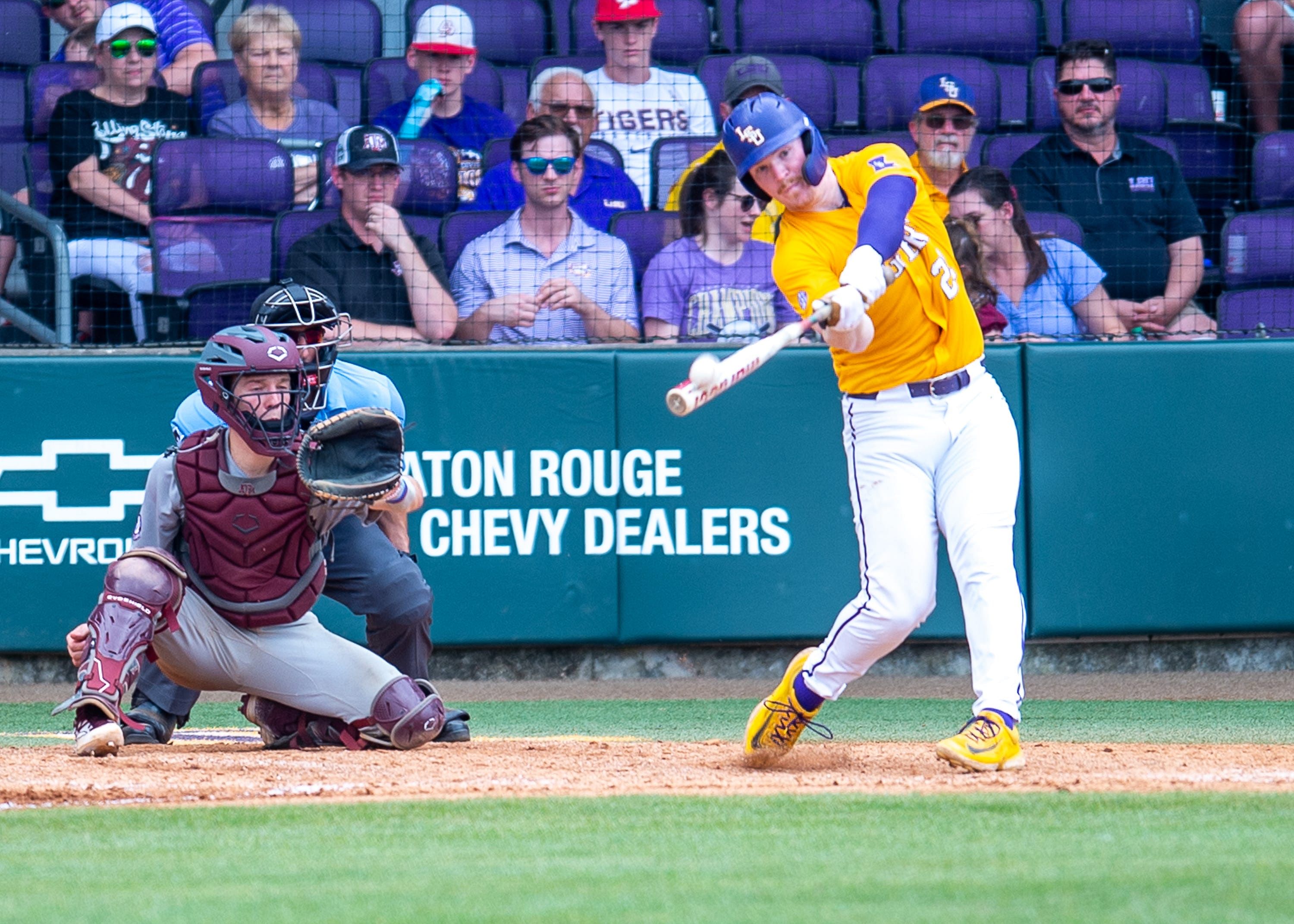 Jared Jones has smacked 21 home runs and 44 RBIs this season for LSU.