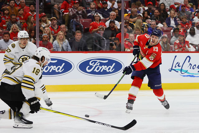 NHL: Stanley Cup Playoffs-Boston Bruins at Florida Panthers