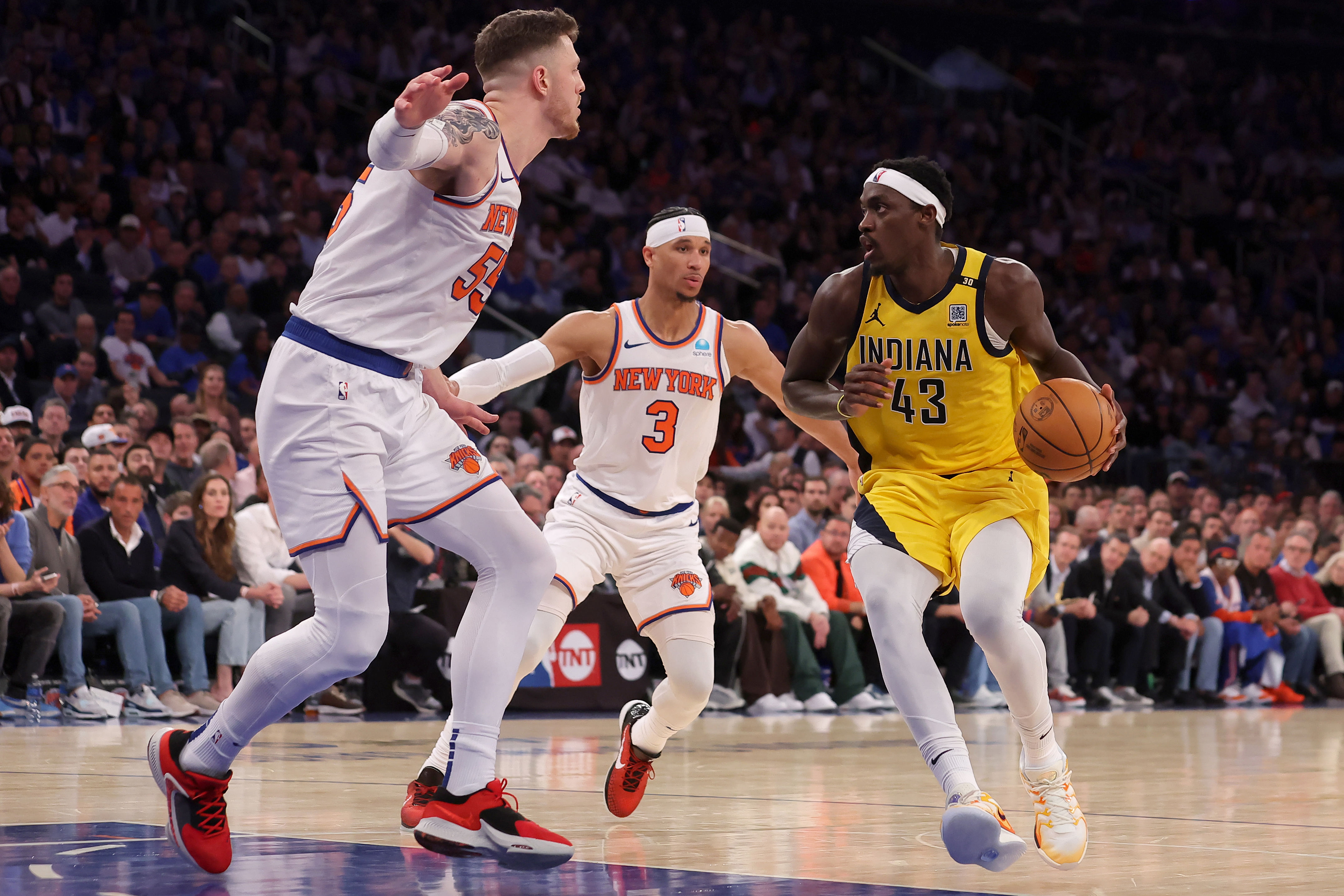 NBA: Playoffs-Indiana Pacers at New York Knicks