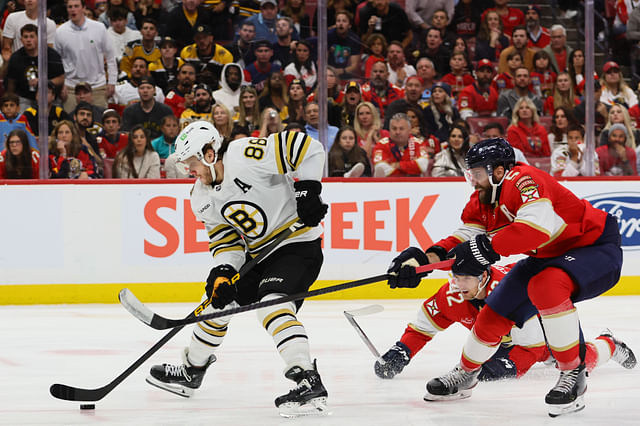 NHL: Stanley Cup Playoffs-Boston Bruins at Florida Panthers