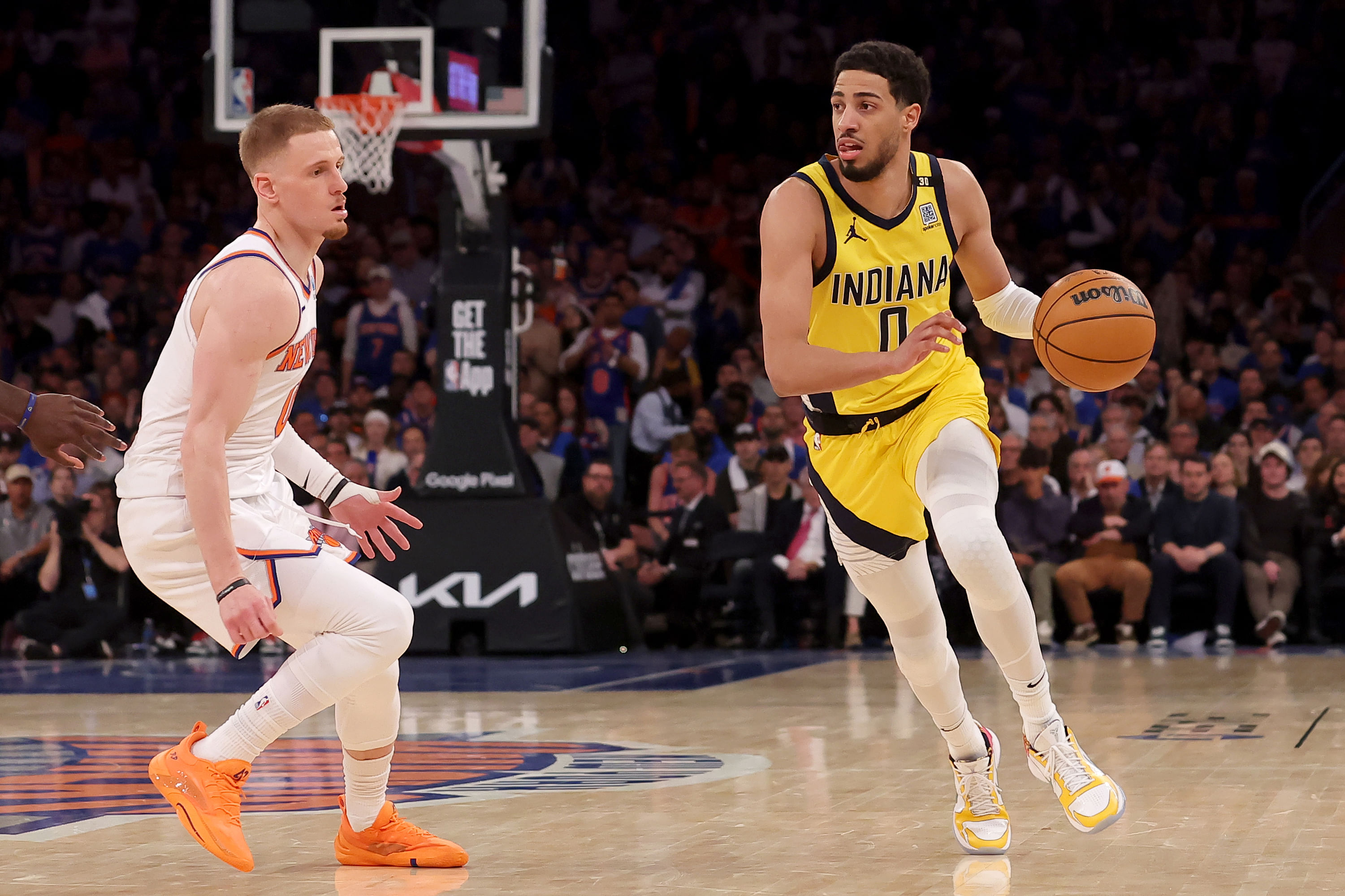 NBA: Playoffs-Indiana Pacers at New York Knicks