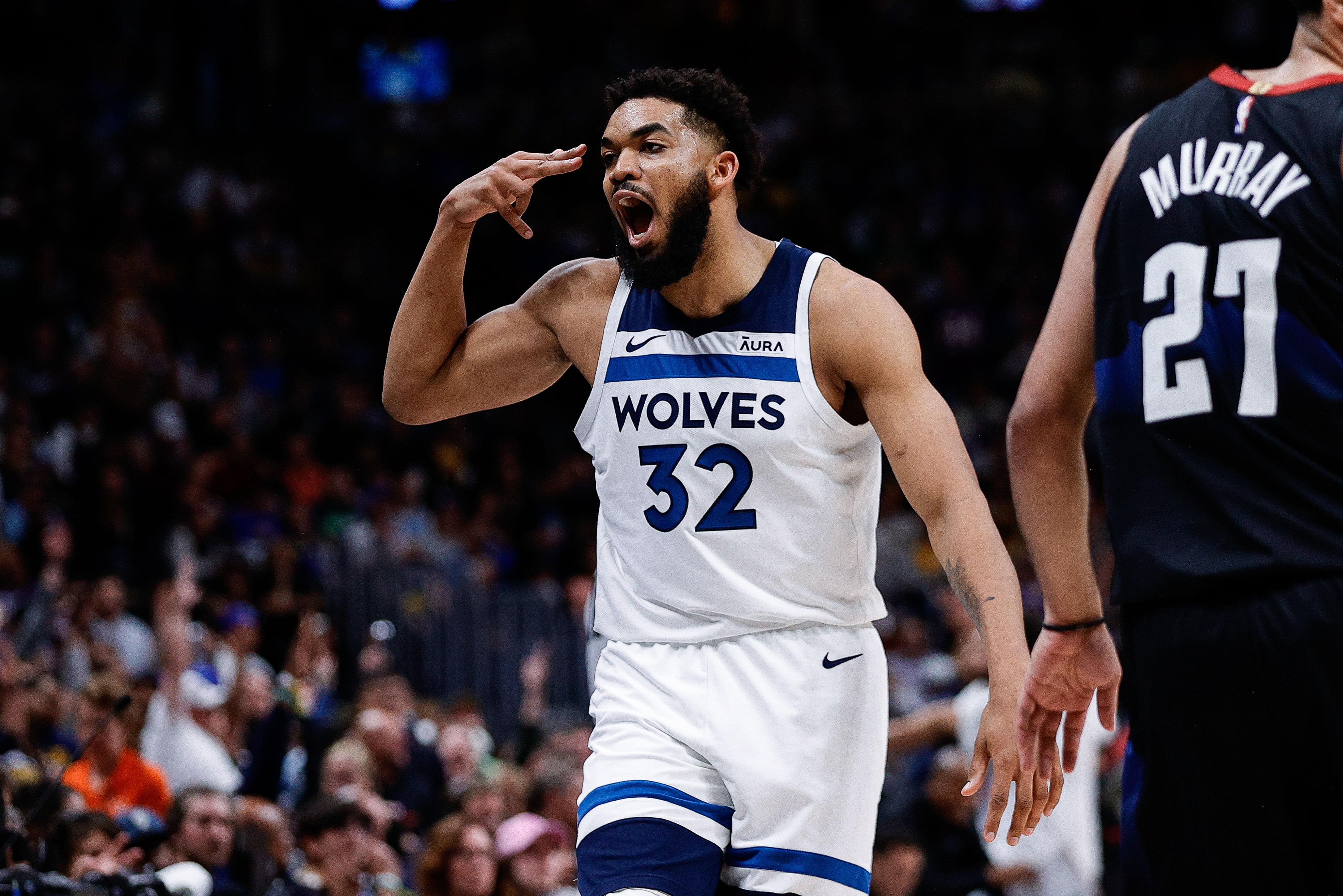 NBA: Playoffs-Minnesota Timberwolves at Denver Nuggets