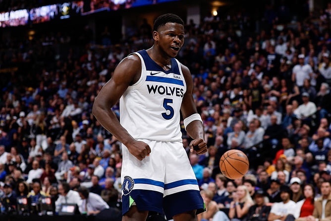 "It worked tonight in our favor": Anthony Edwards downplays T'Wolves dominance in blowout Game 2 win, expects Nuggets to swing back