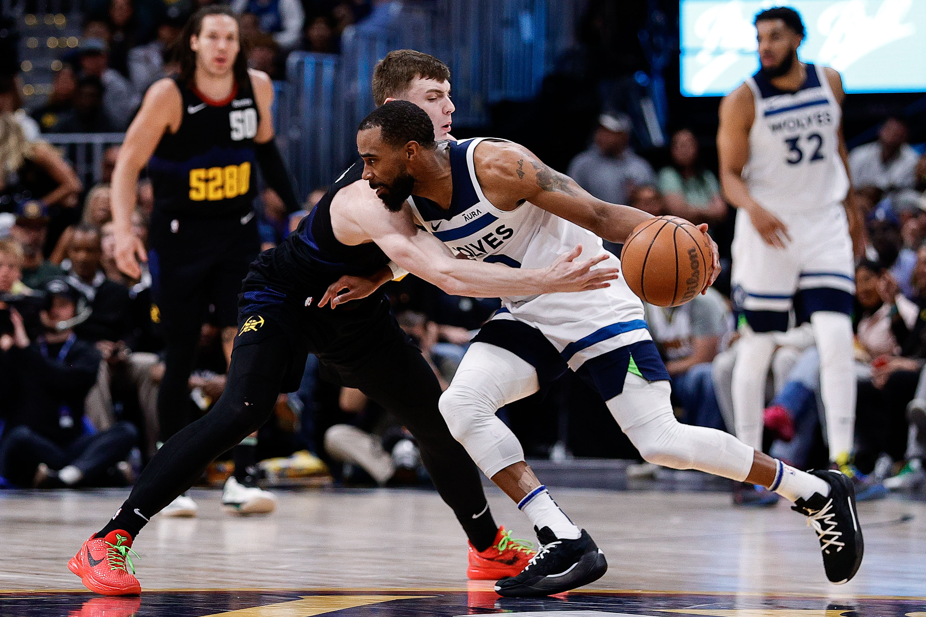 NBA: Playoffs-Minnesota Timberwolves at Denver Nuggets