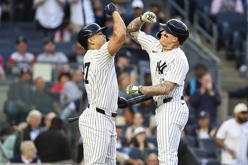 New York Yankees - Alex Verdugo and Giancarlo Stanton (Image via USA Today)