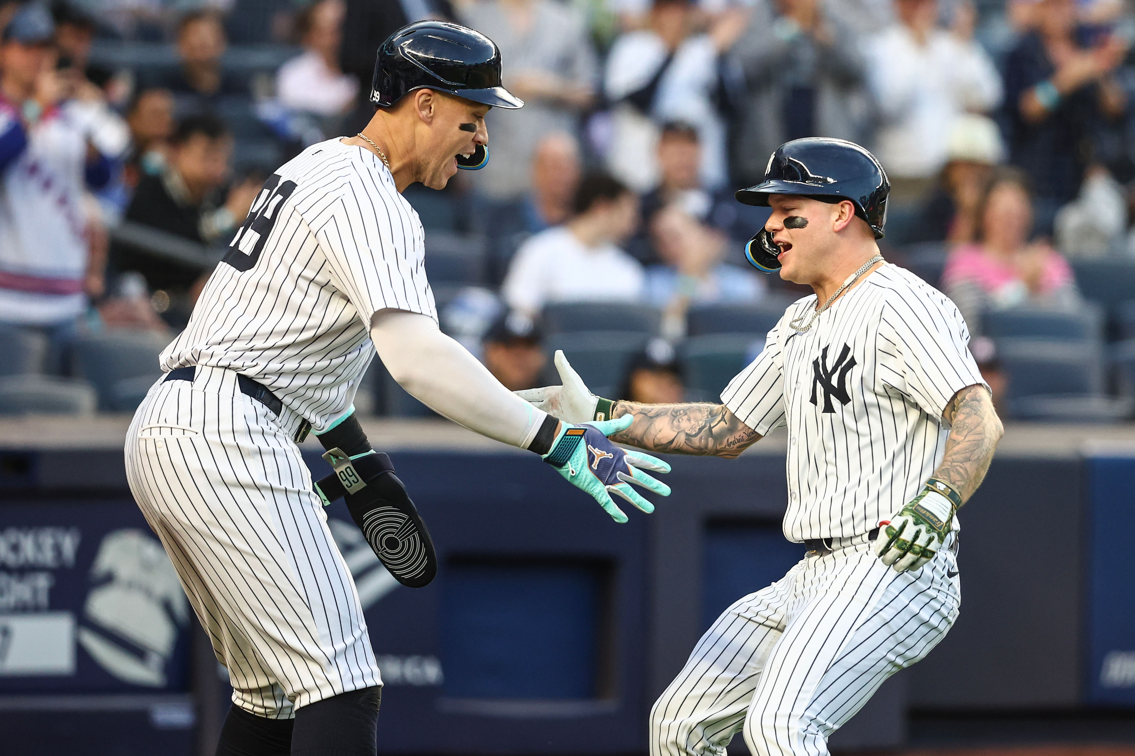 New York Yankees - Aaron Judge and Alex Verdugo (Image via USA Today)