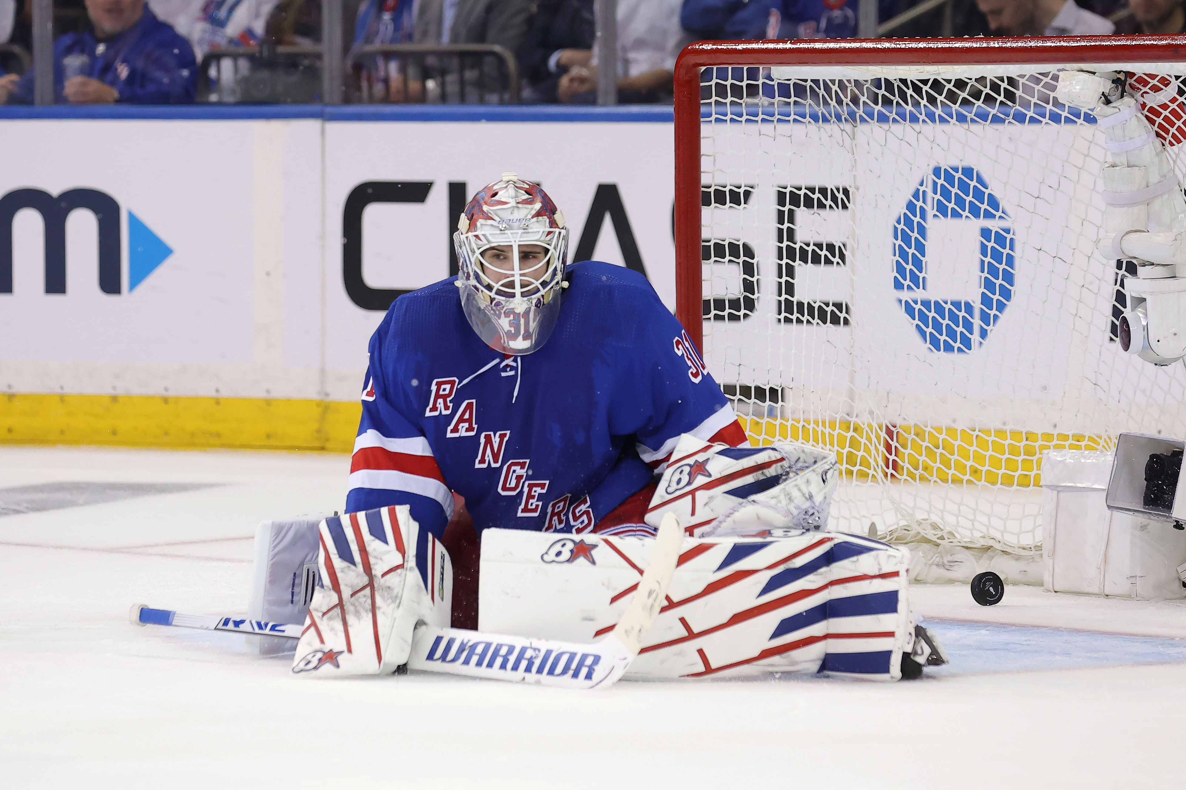 NHL: Stanley Cup Playoffs-Carolina Hurricanes at New York Rangers